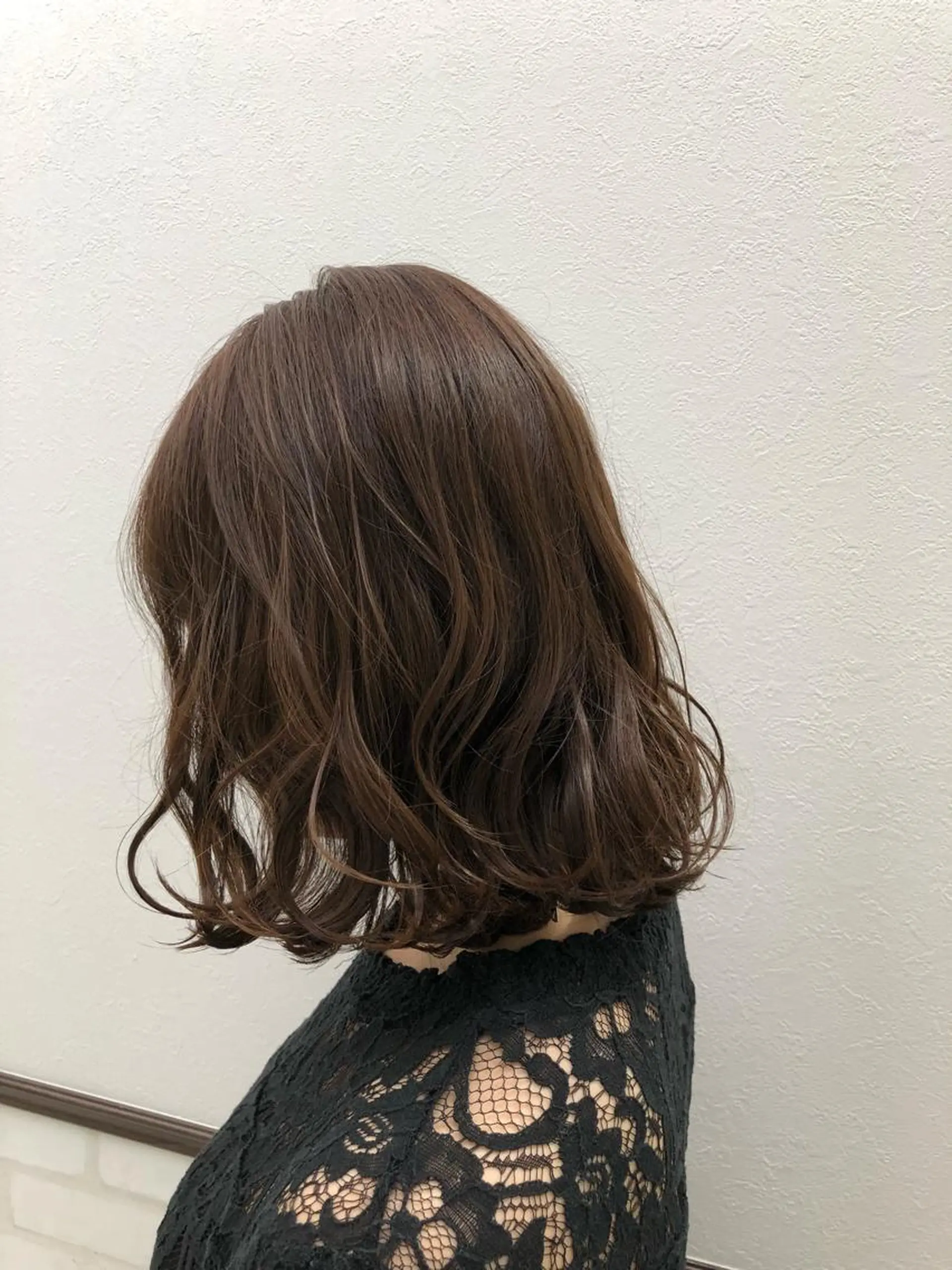 ミディアム ミディアムパーマ カット 渡邉 ケイジのヘアスタイル