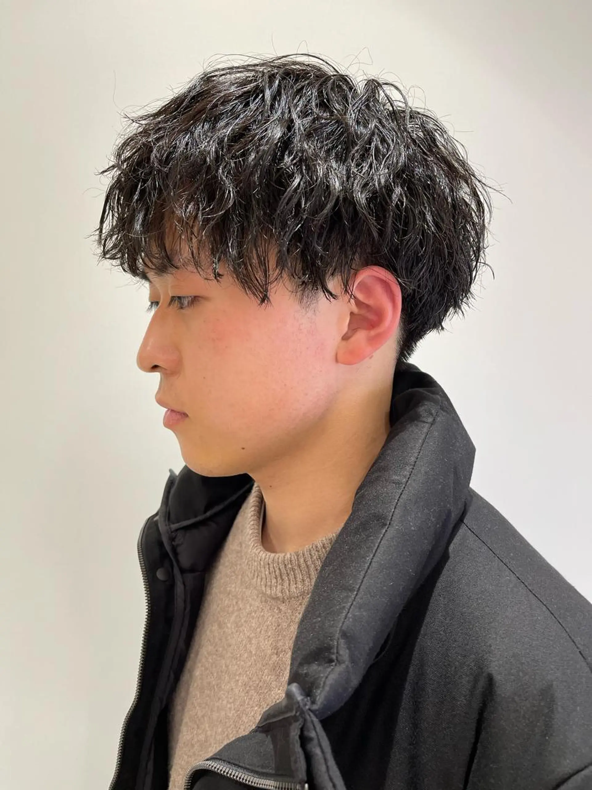 ショート パーマ メンズ メンズパーマ メンズツイストパーマ ツイストスパイラルパーマ 波巻きパーマ スパイラルパーマ カット メンズパーマ特化/ KAORU/店長のヘアスタイル