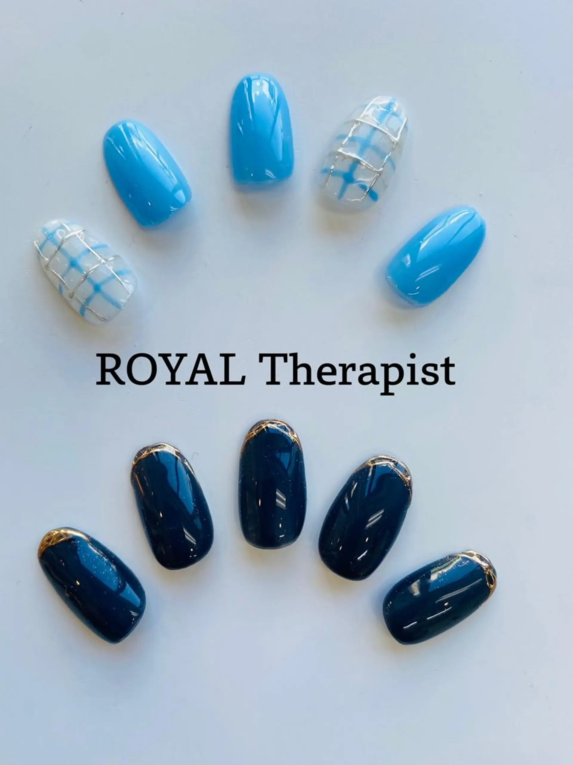 ネイル 【尾下】 ロイヤル•セラピストのネイルデザイン