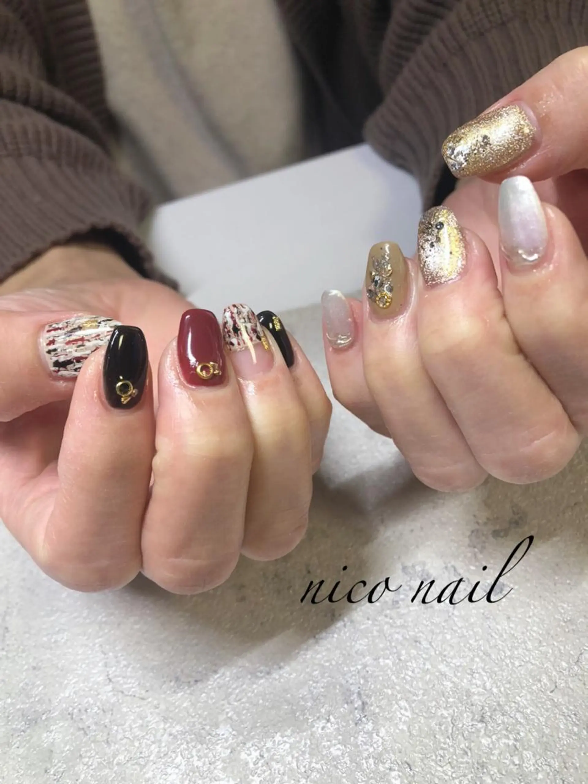 ネイル 香芝市ネイルサロン nico nailのネイルデザイン