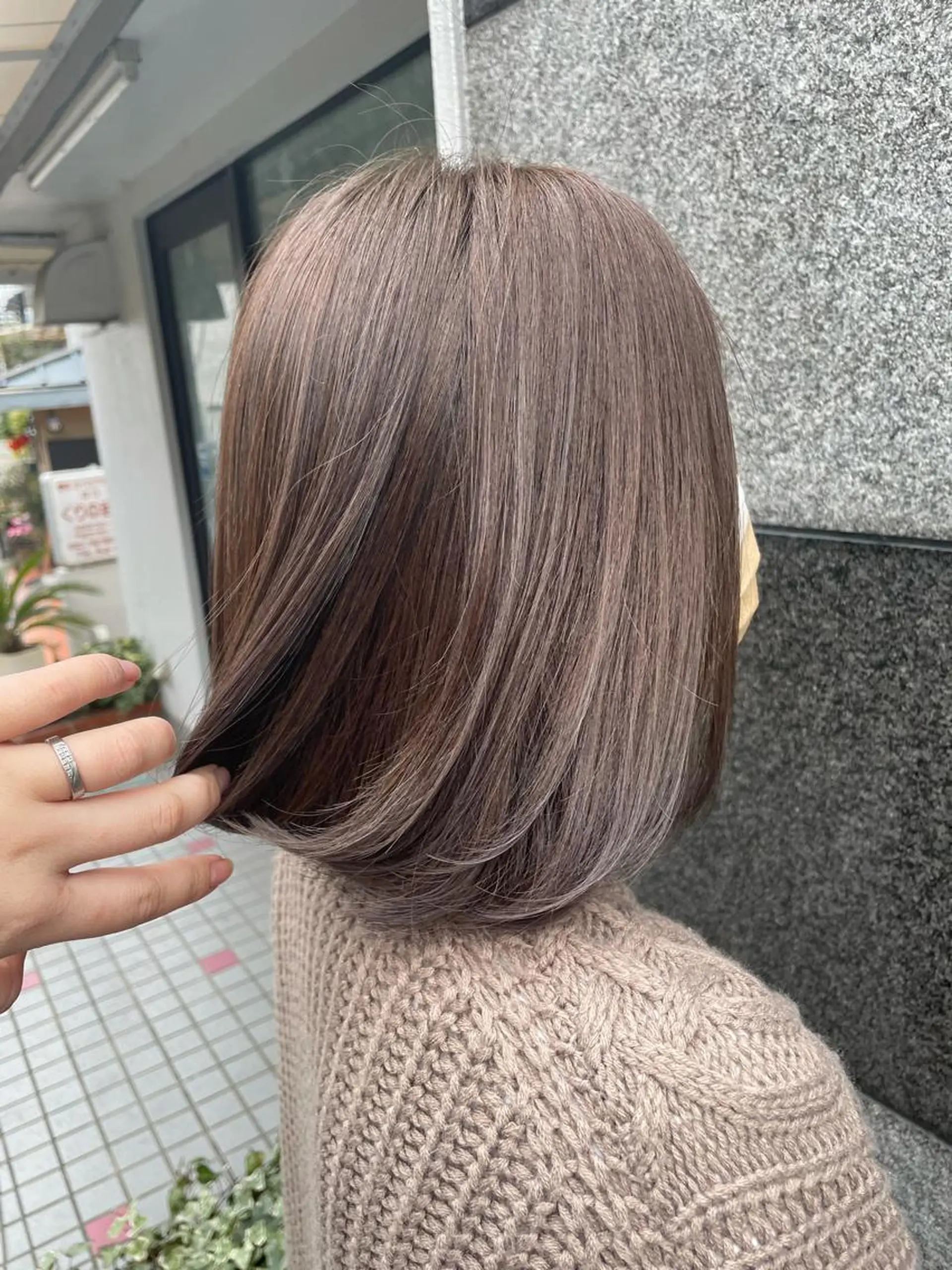 ミディアム カット ヘッドスパ エクステ＊美髪サロン KR2S河内長野店長のヘアスタイル