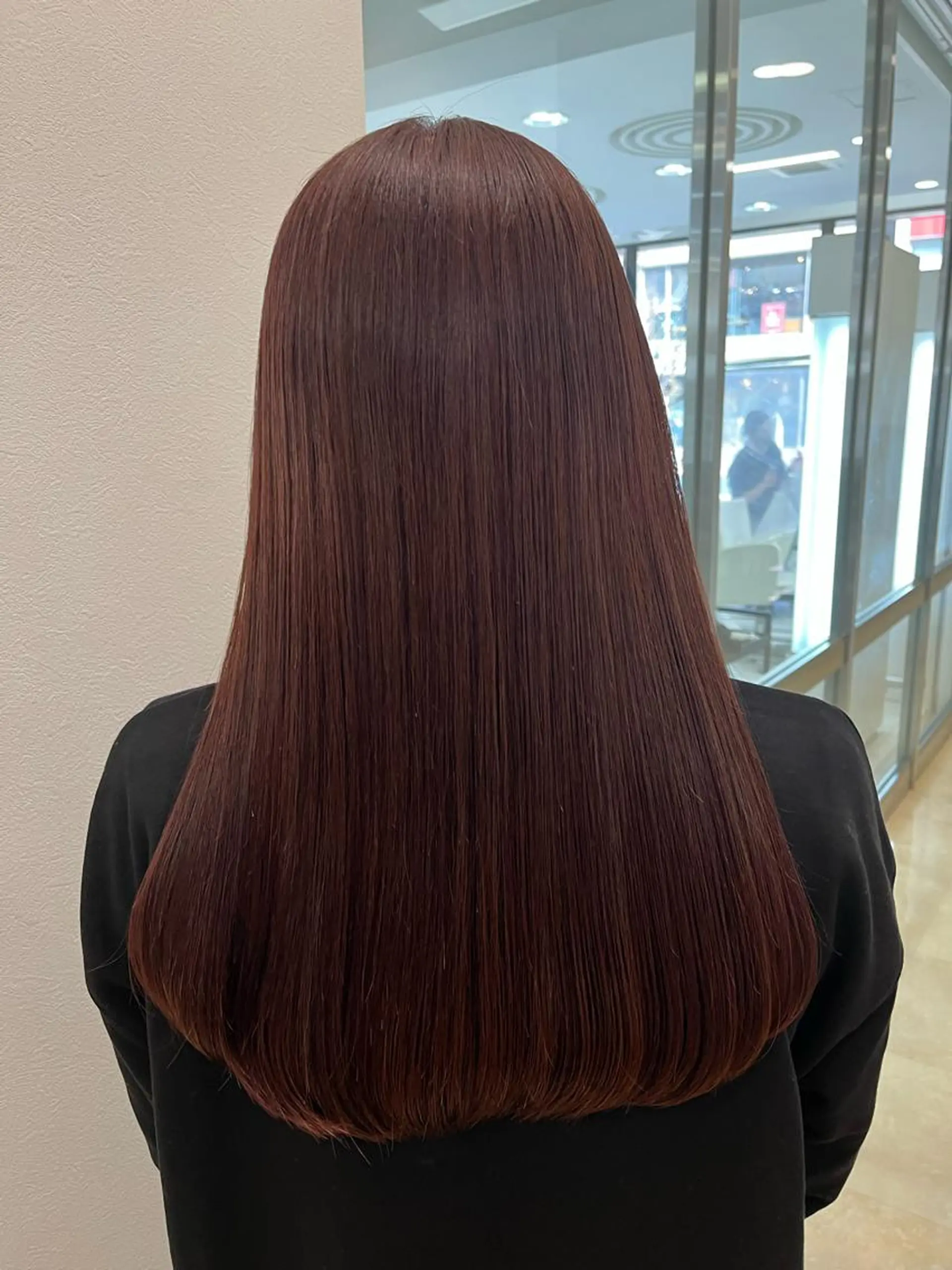 ロング カラー ピンクカラー カット ヘアカラー トリートメント SOYON 🤍CHIZU🤍.のヘアスタイル