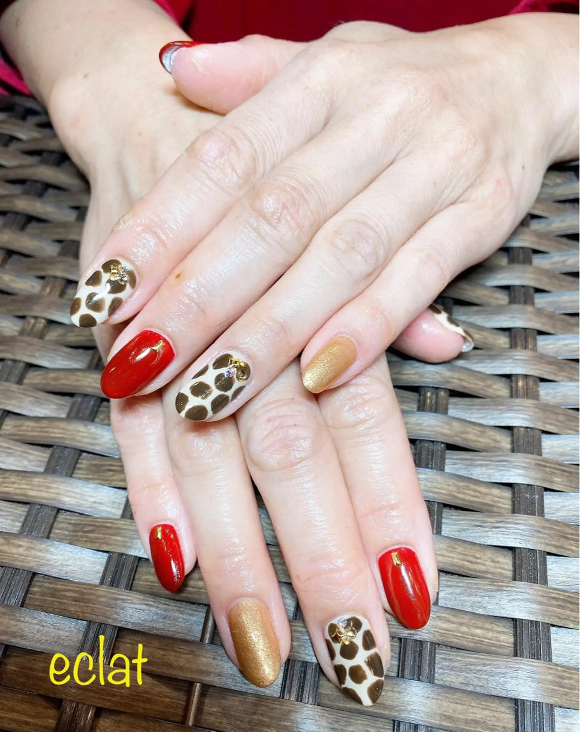 ネイル センター南 eclatのネイルデザイン