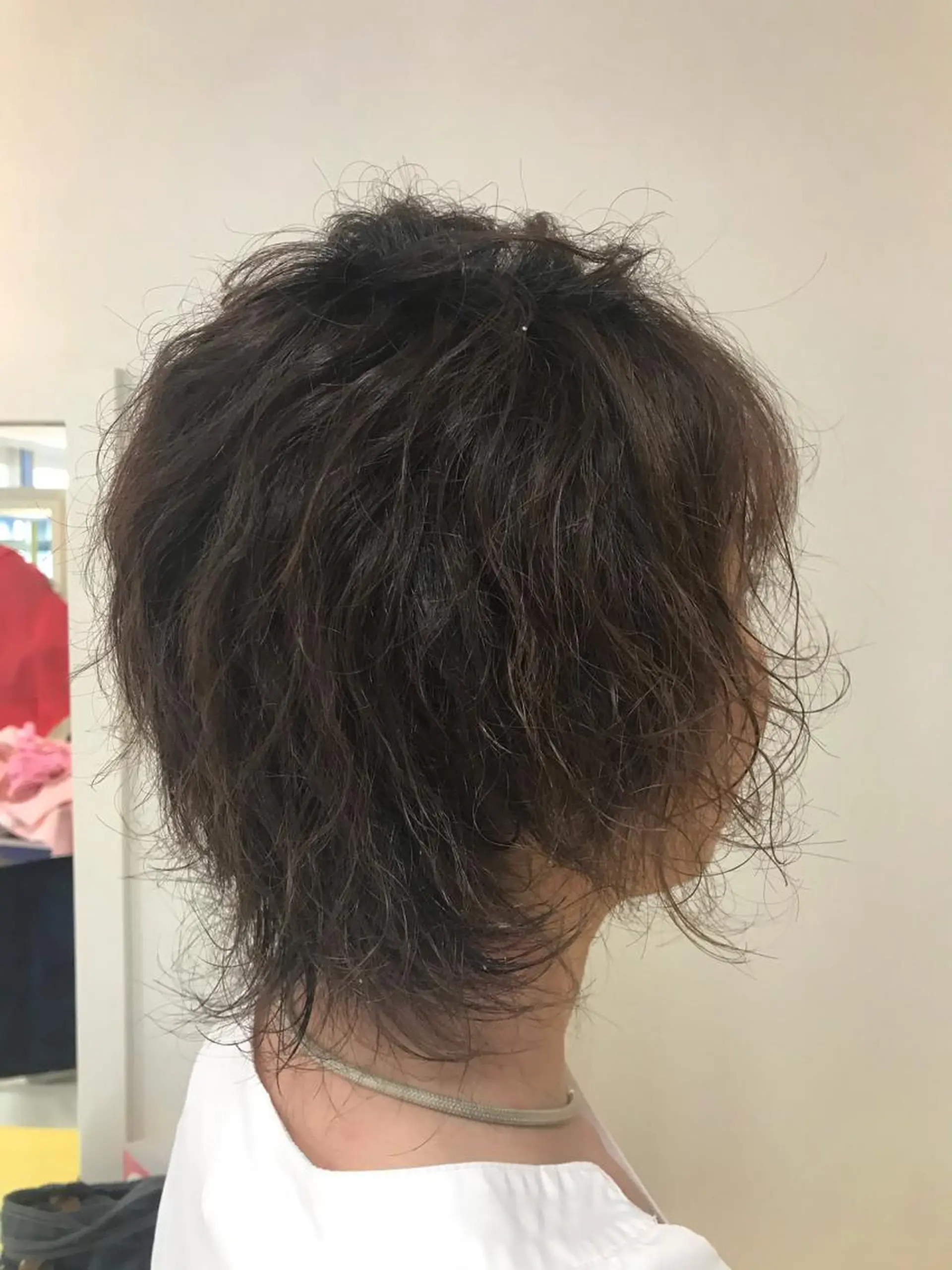 ミディアム カラー パーマ 横田  尚登のヘアスタイル