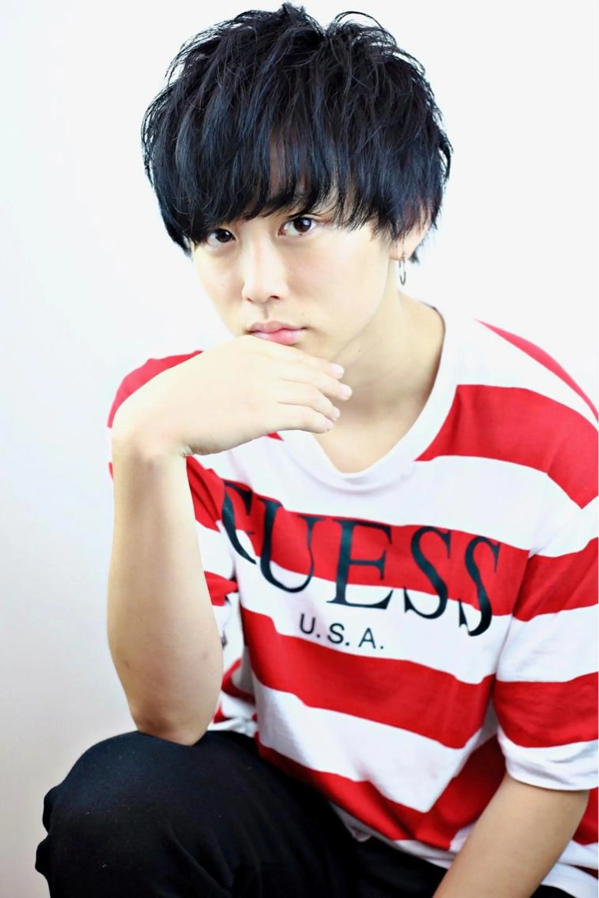 ショート パーマ メンズ マッシュ skin所属・中村 梨沙のマツエク・マツパデザイン