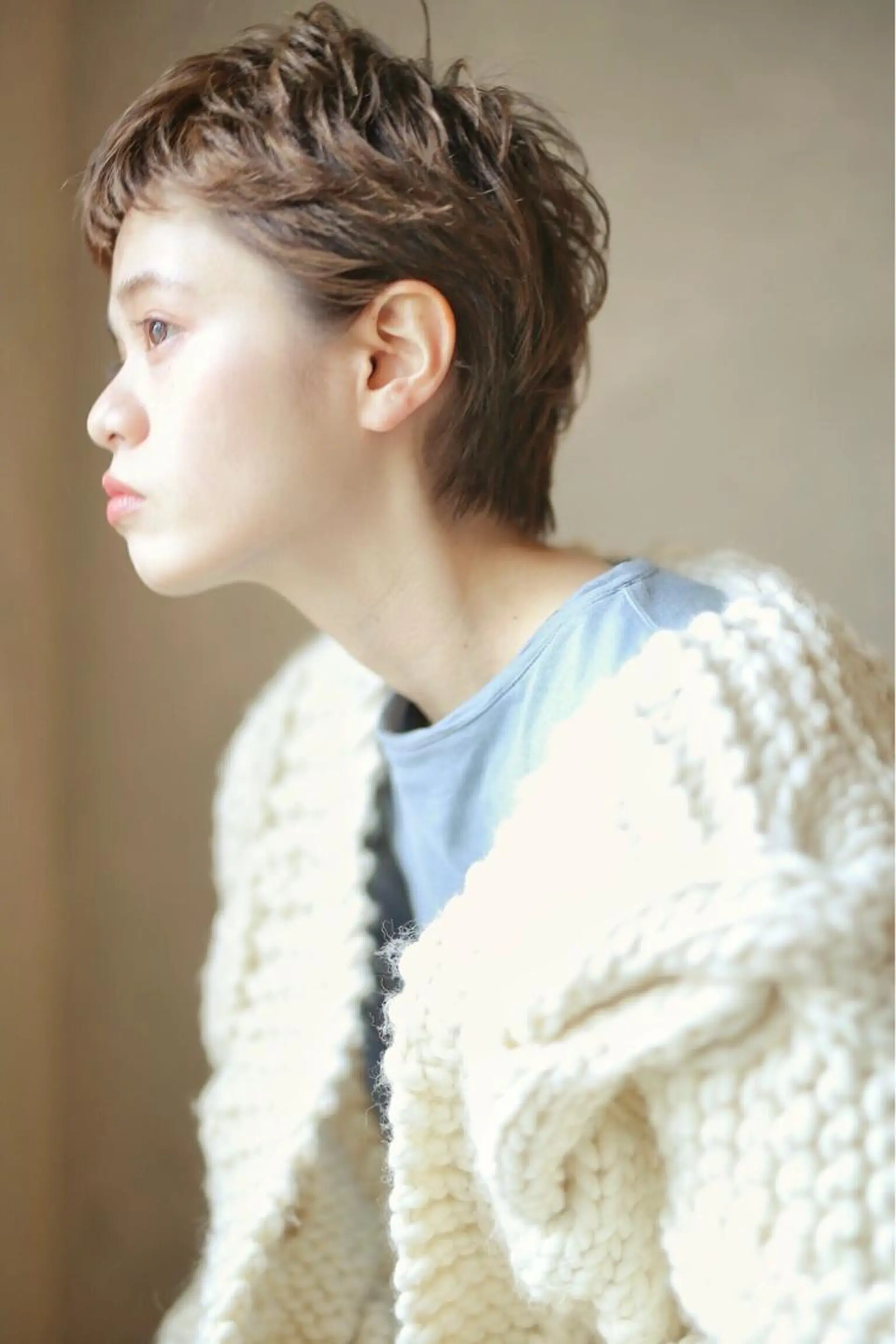 ショート カラー カット ヘアカラー トリートメント 下北沢 soiのヘアスタイル