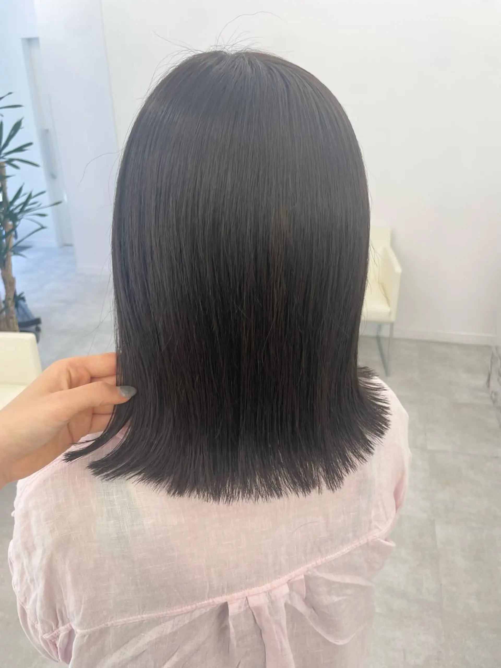 ミディアム カラー ヘアアレンジ カット ヘアカラー トリートメント 【Sweep】おじま のぞみのヘアスタイル