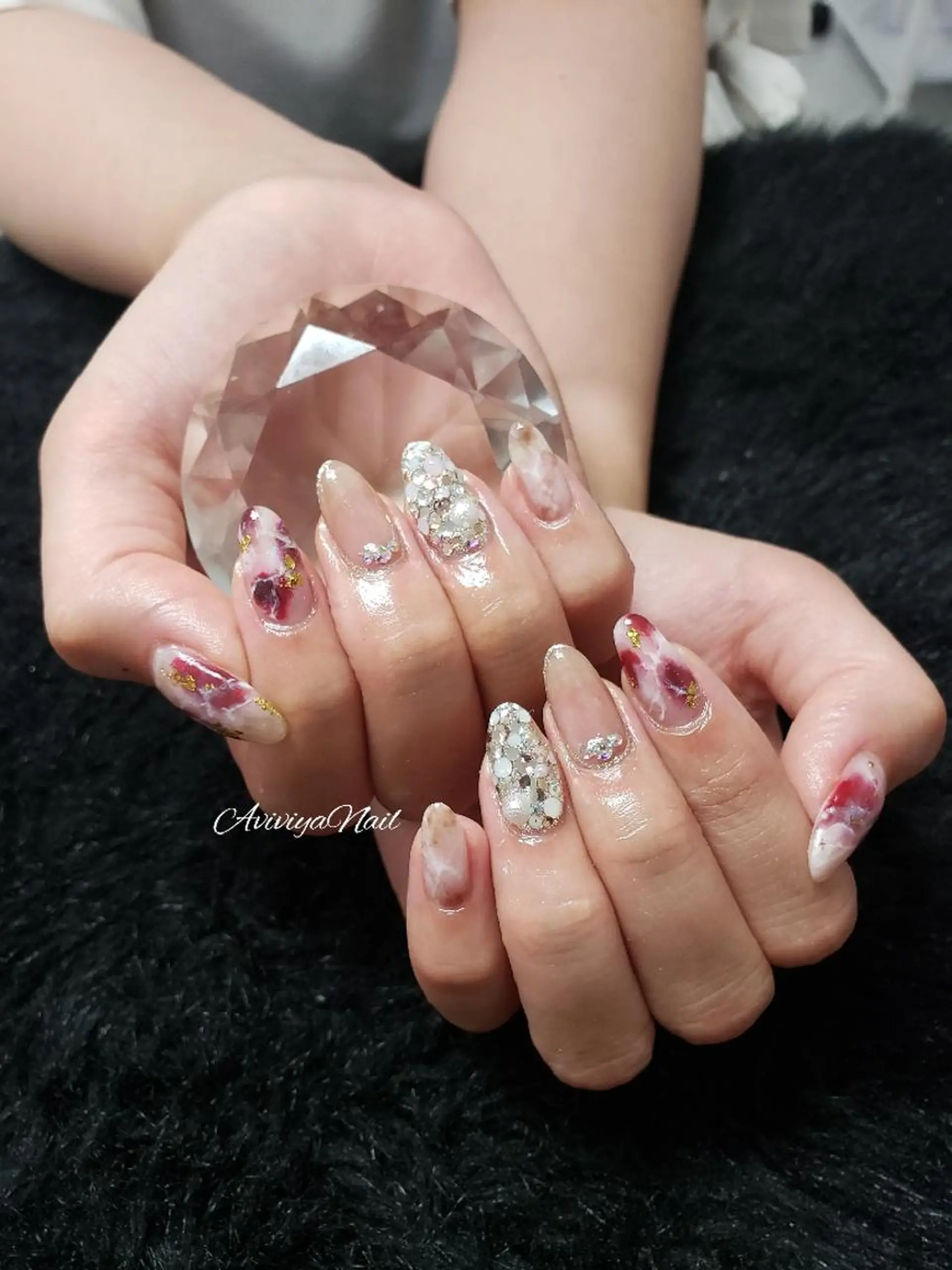 ネイル ニュアンスネイル ハンドネイル AviviyaNail所属・kubo ayaのネイルデザイン