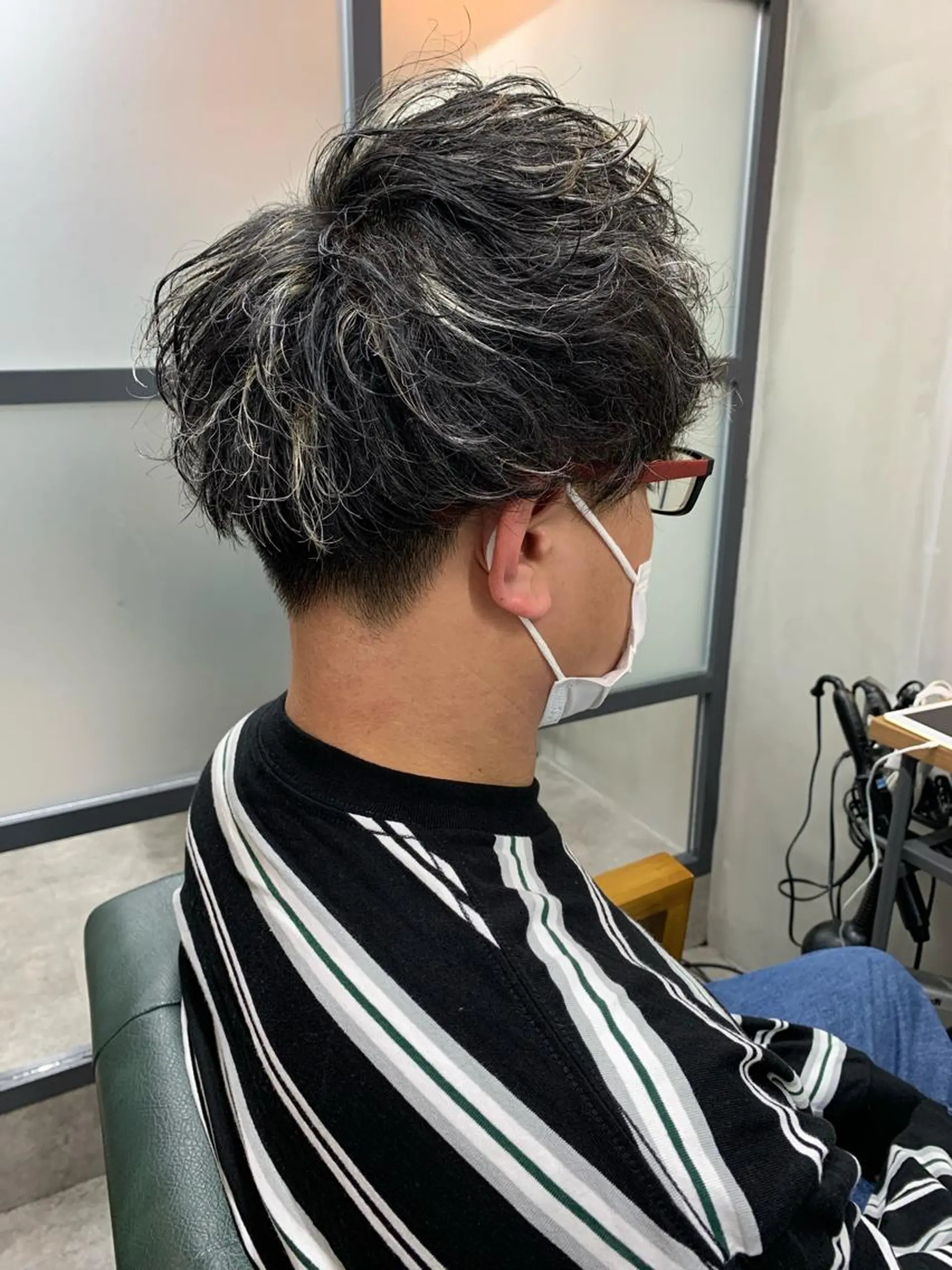 ショート パーマ メンズ 【S.BROOM】 店長　西川徹のヘアスタイル