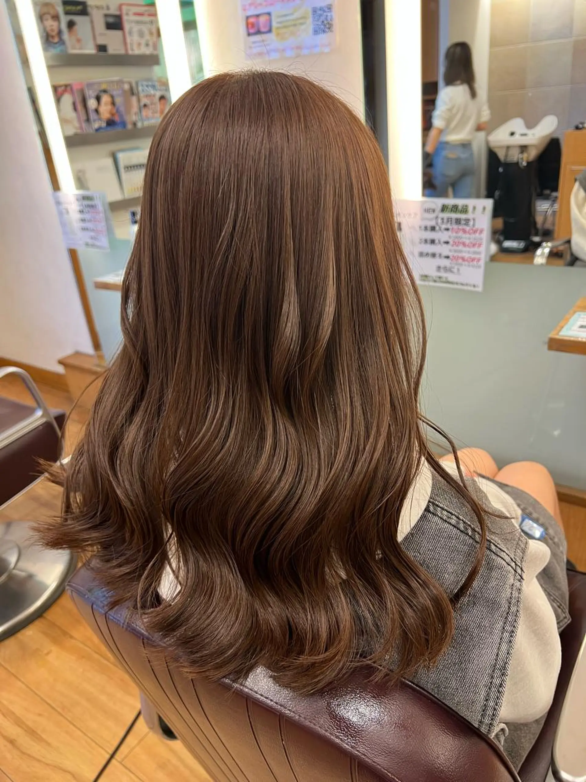 カラー 茅ヶ崎/ハイライト/ ハイトーン/関口実華のヘアスタイル
