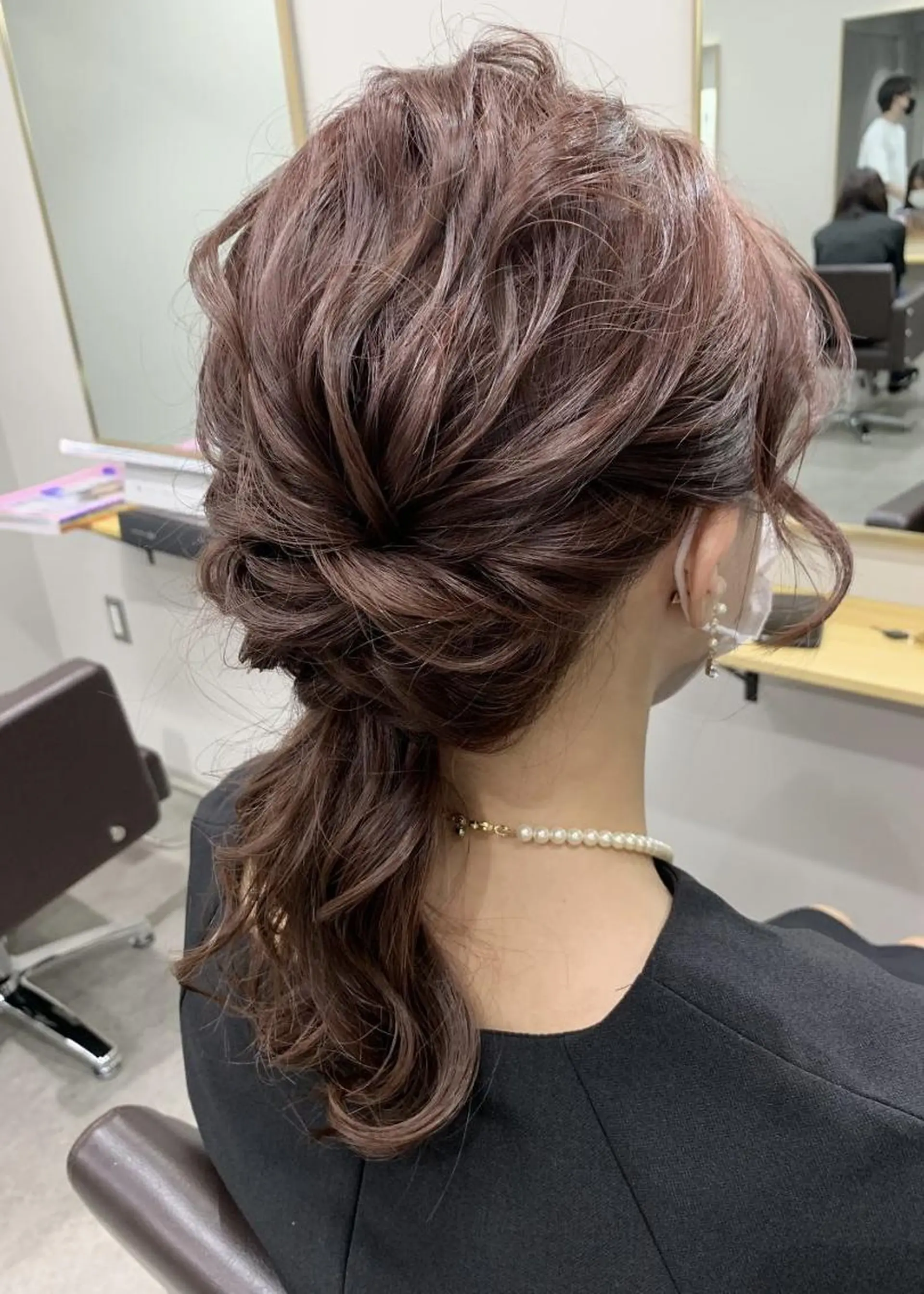 ミディアム ヘアアレンジ 🫧【公式】 Lig.横浜🫧のヘアスタイル