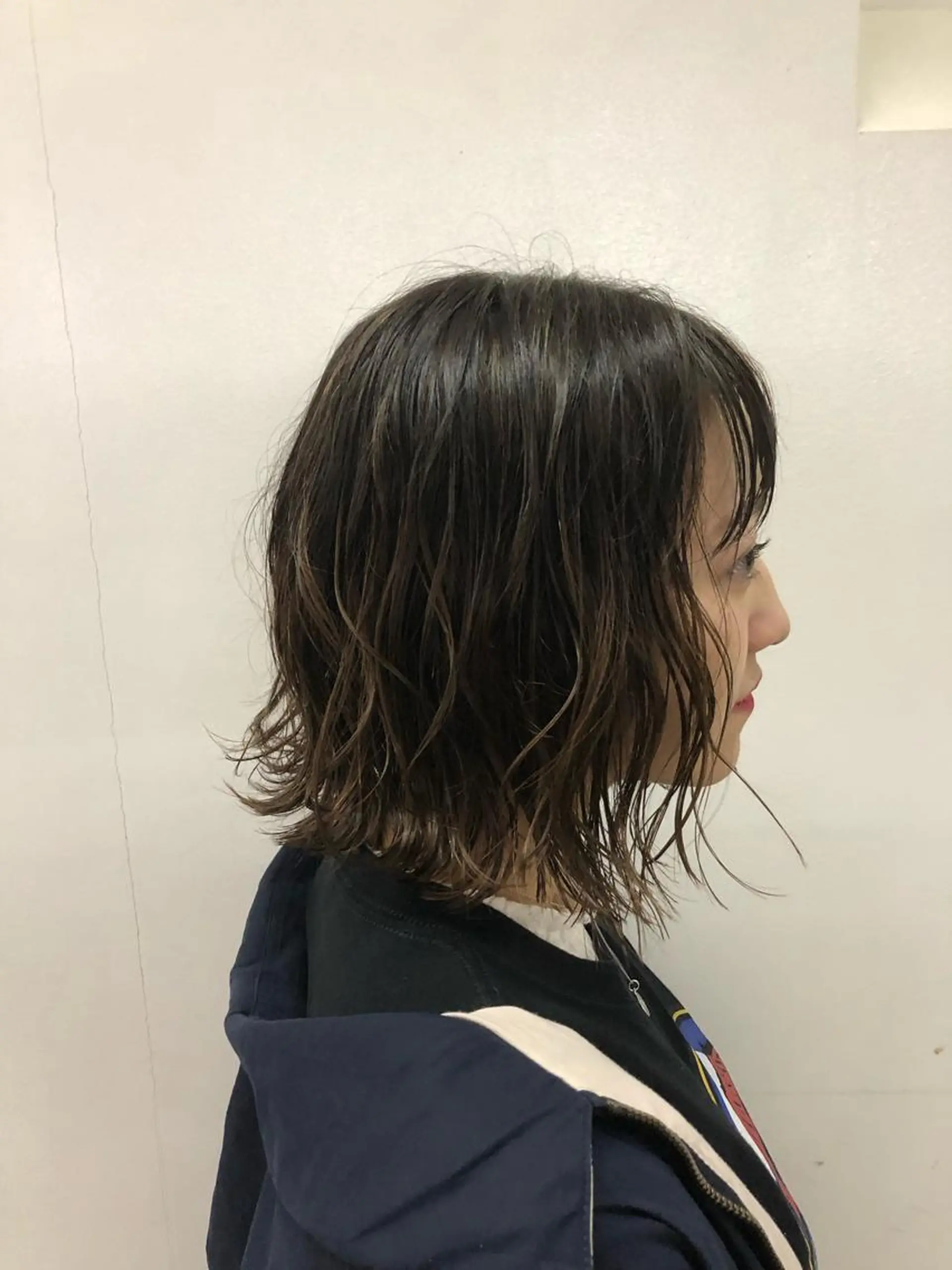 ショート カラー バレイヤージュ グラデーションカラー グレージュ ハイライトカラー ボブ シェアサロン　シエナ所属・東條 克義のヘアスタイル