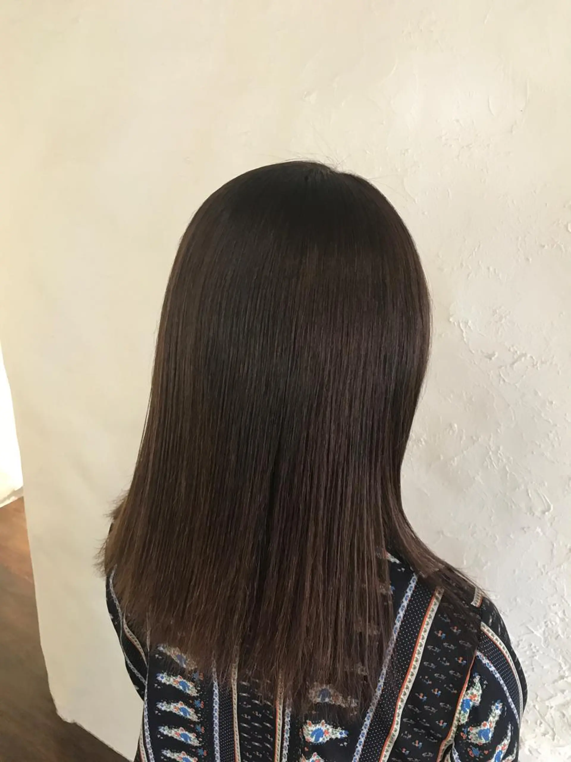 ロング 縮毛矯正 伊藤 優希のヘアスタイル