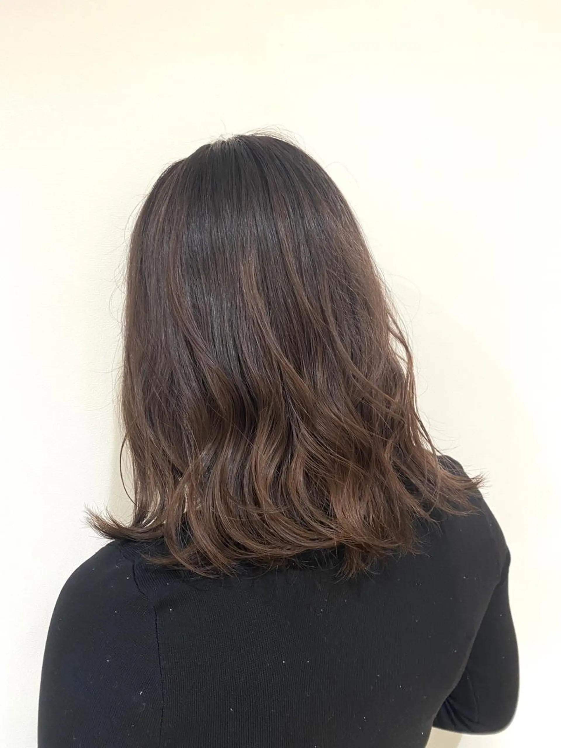 セミロング カット ヘアカラー トリートメント Maison 寺尾拓朗のヘアスタイル