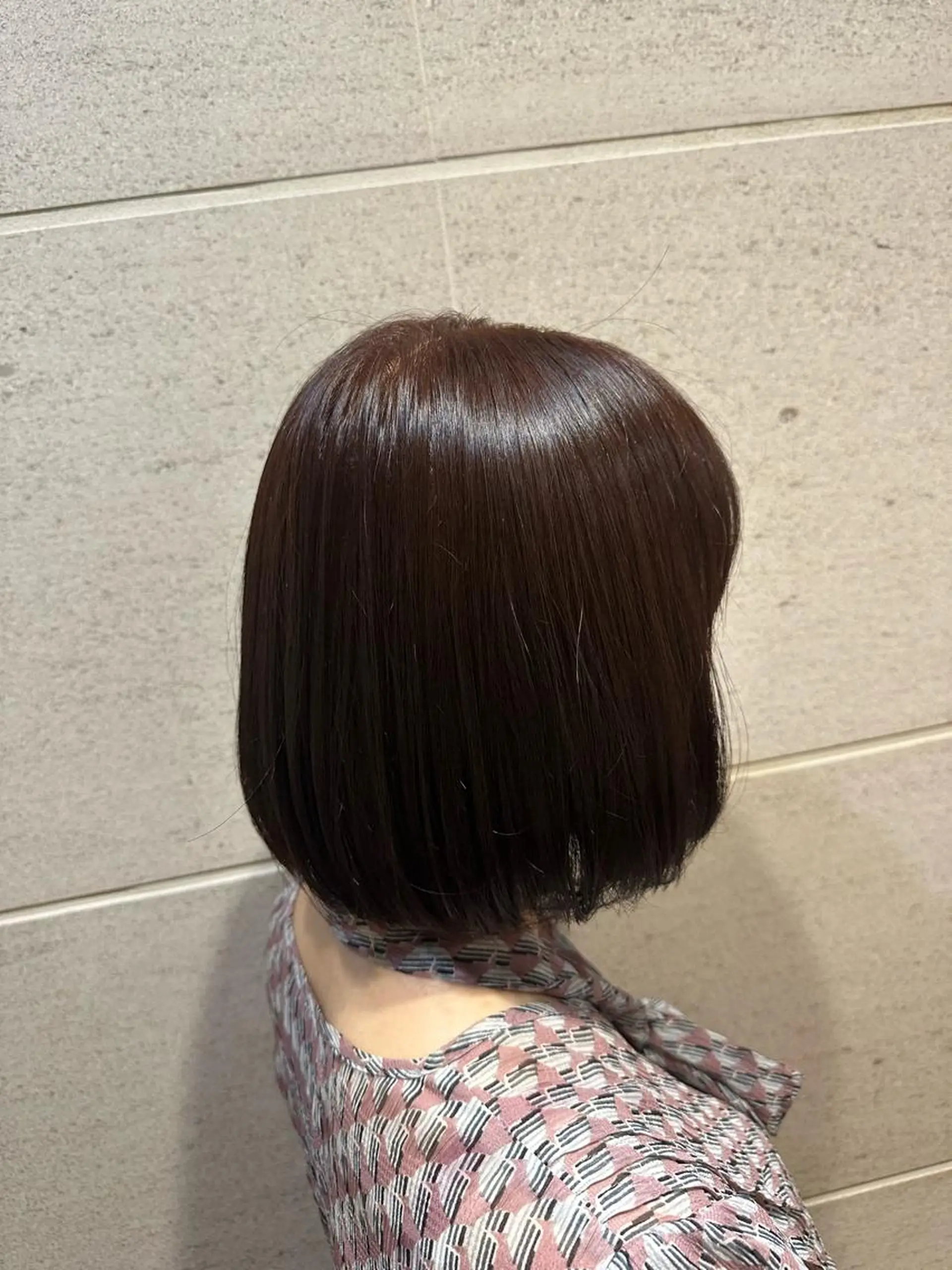 ミディアム カラー ヘアカラー トリートメント RINA .のヘアスタイル