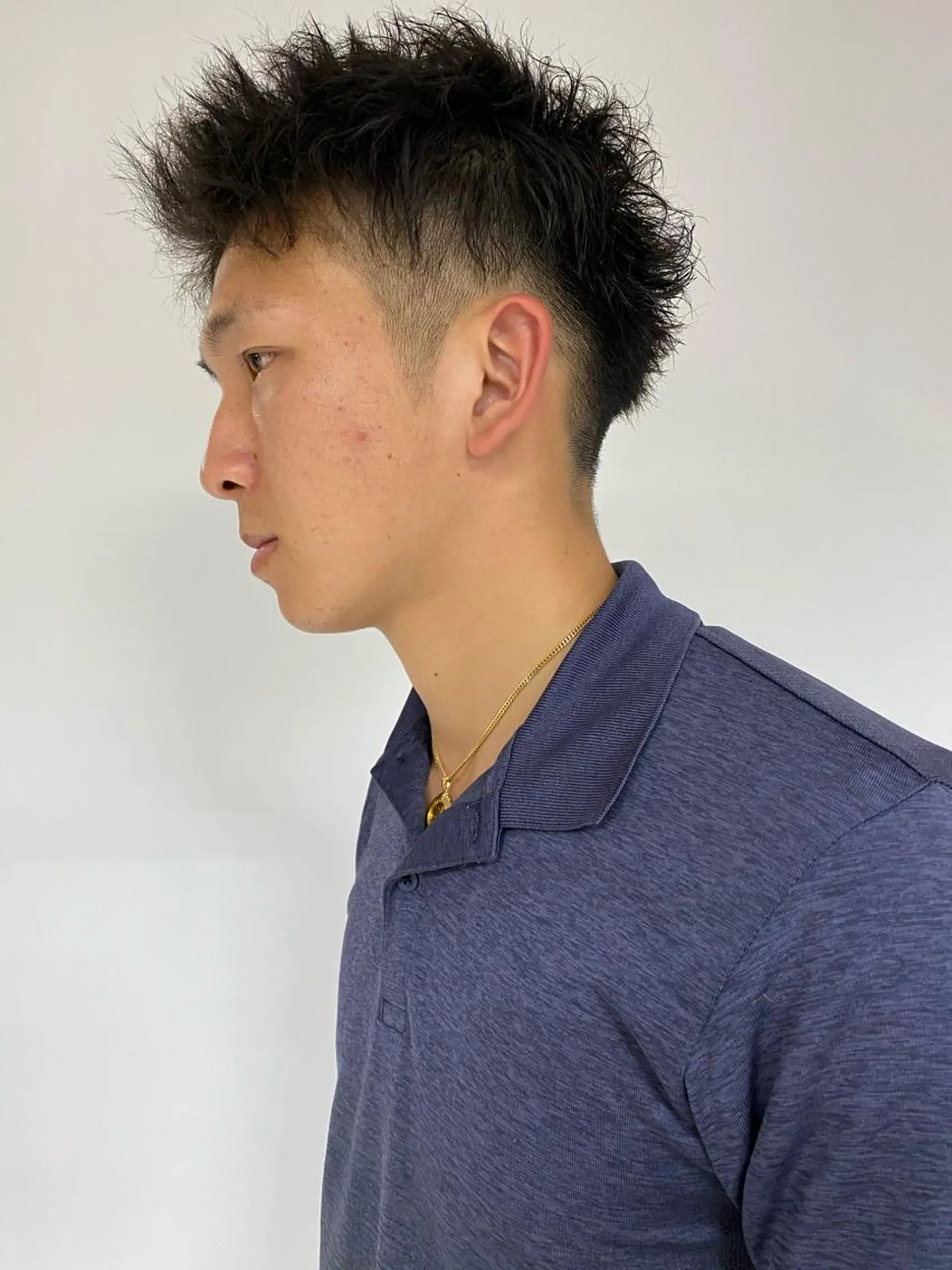 ショート パーマ メンズ steed tokyo所属・KOOKI スティードトーキョーのヘアスタイル