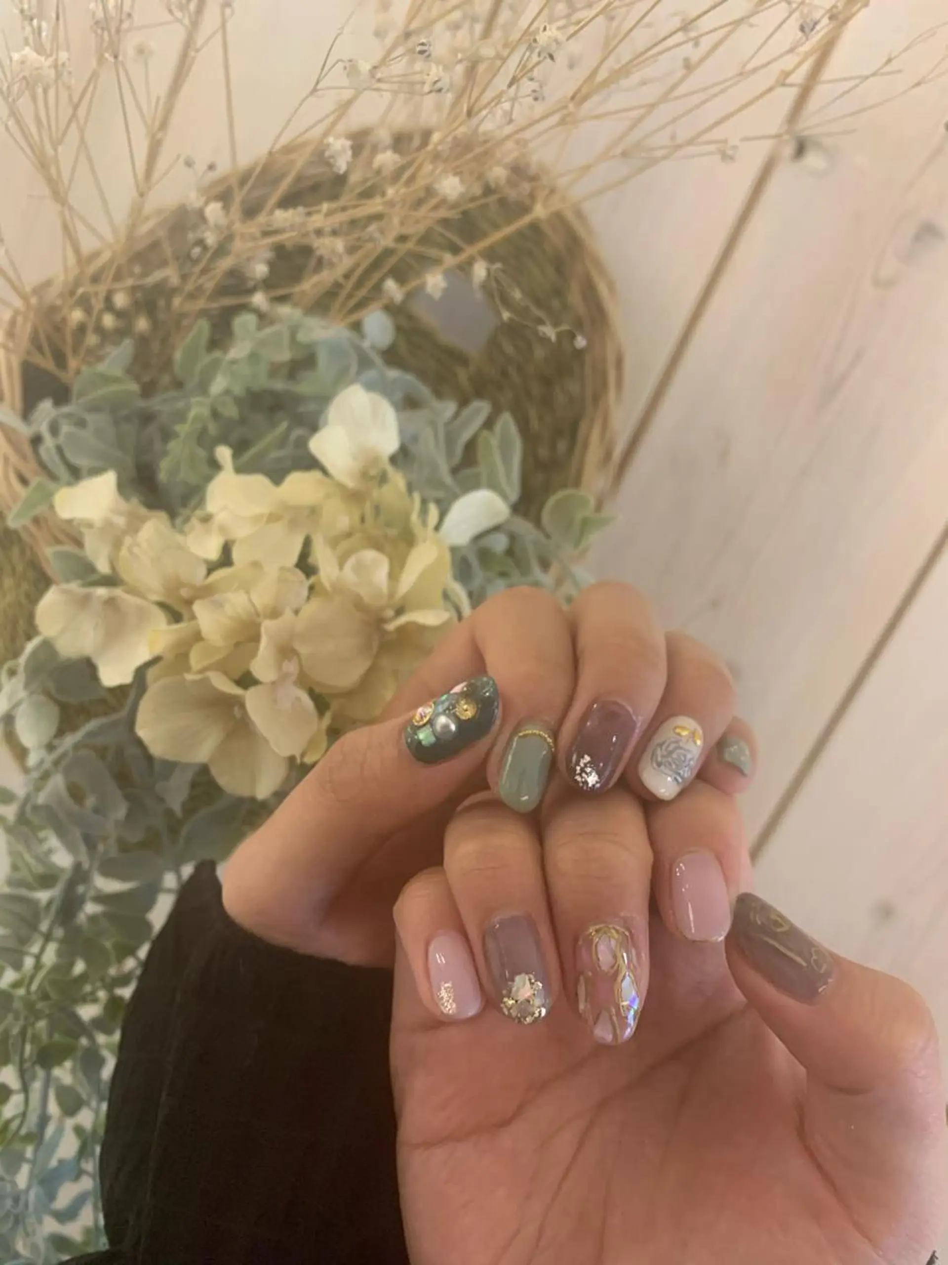 ネイル 金田 純香のネイルデザイン