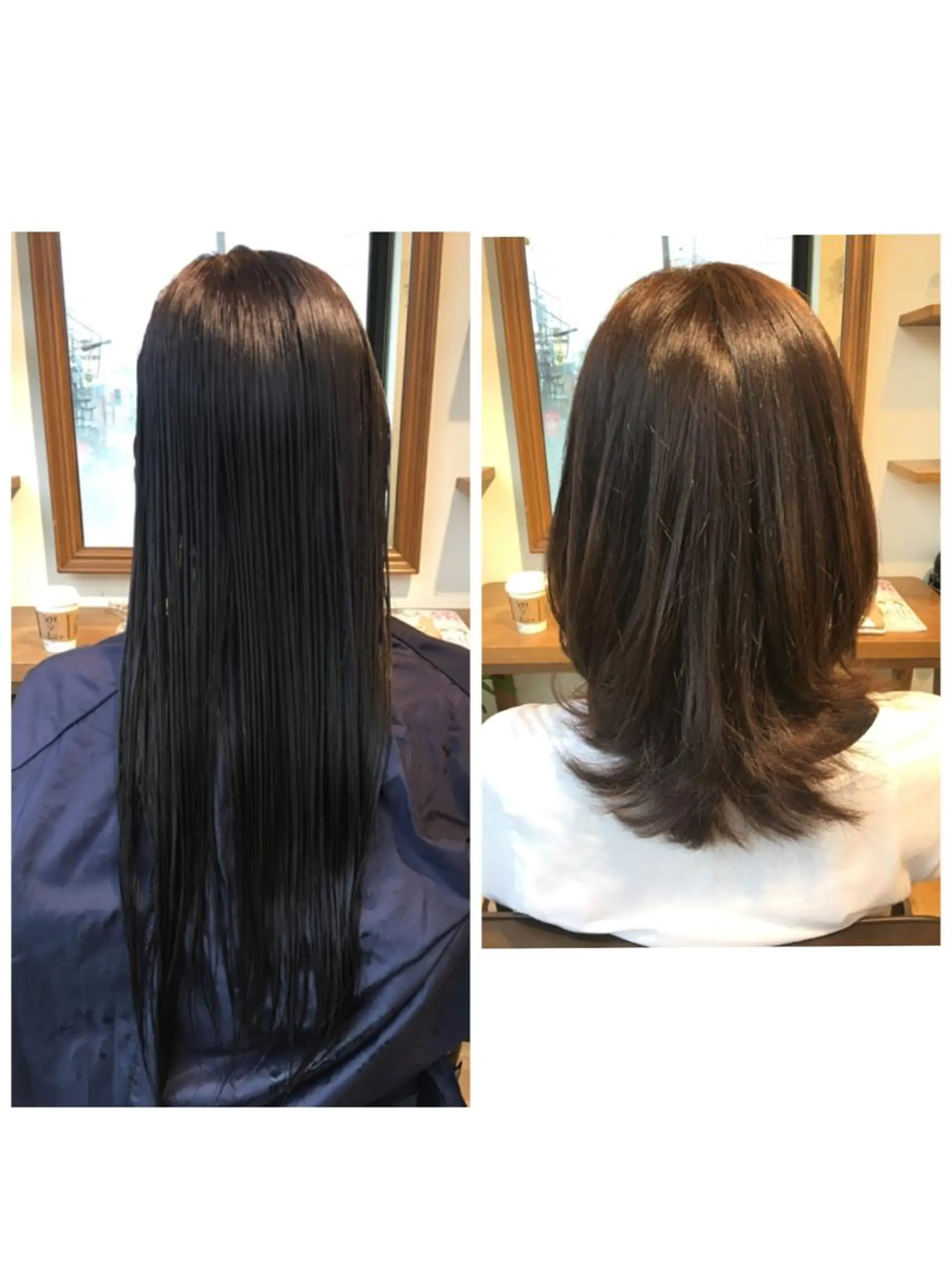 セミロング カラー 四ッ井 翔のヘアスタイル