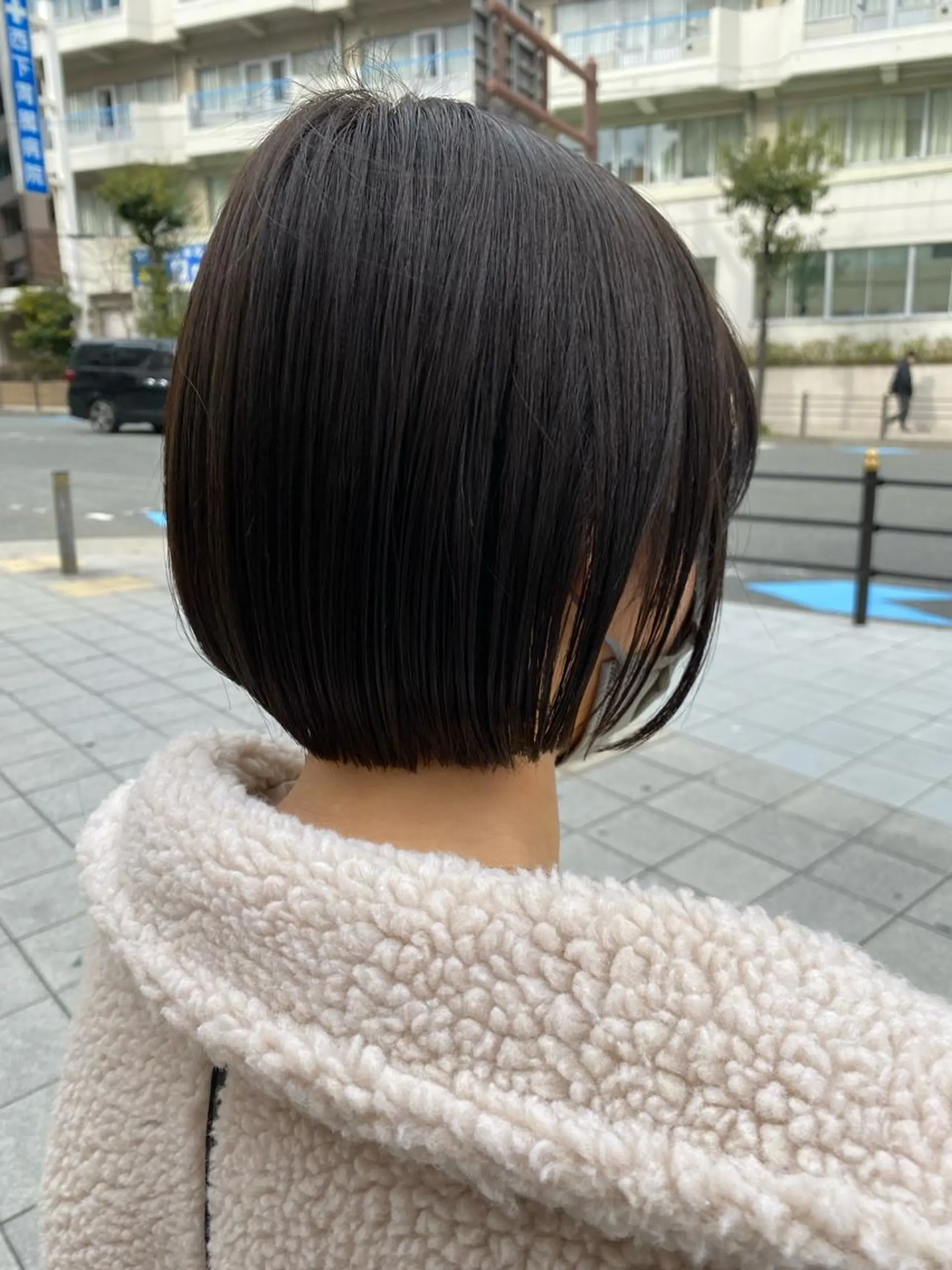 ミディアム 髪質改善 大内翔太のヘアスタイル
