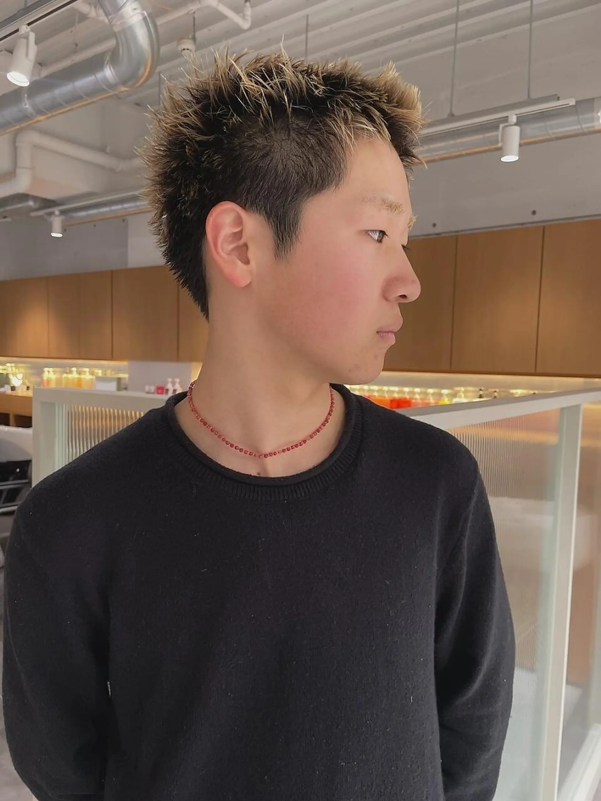 メンズ ボブ/レイヤー/ 御田村裕人のヘアスタイル