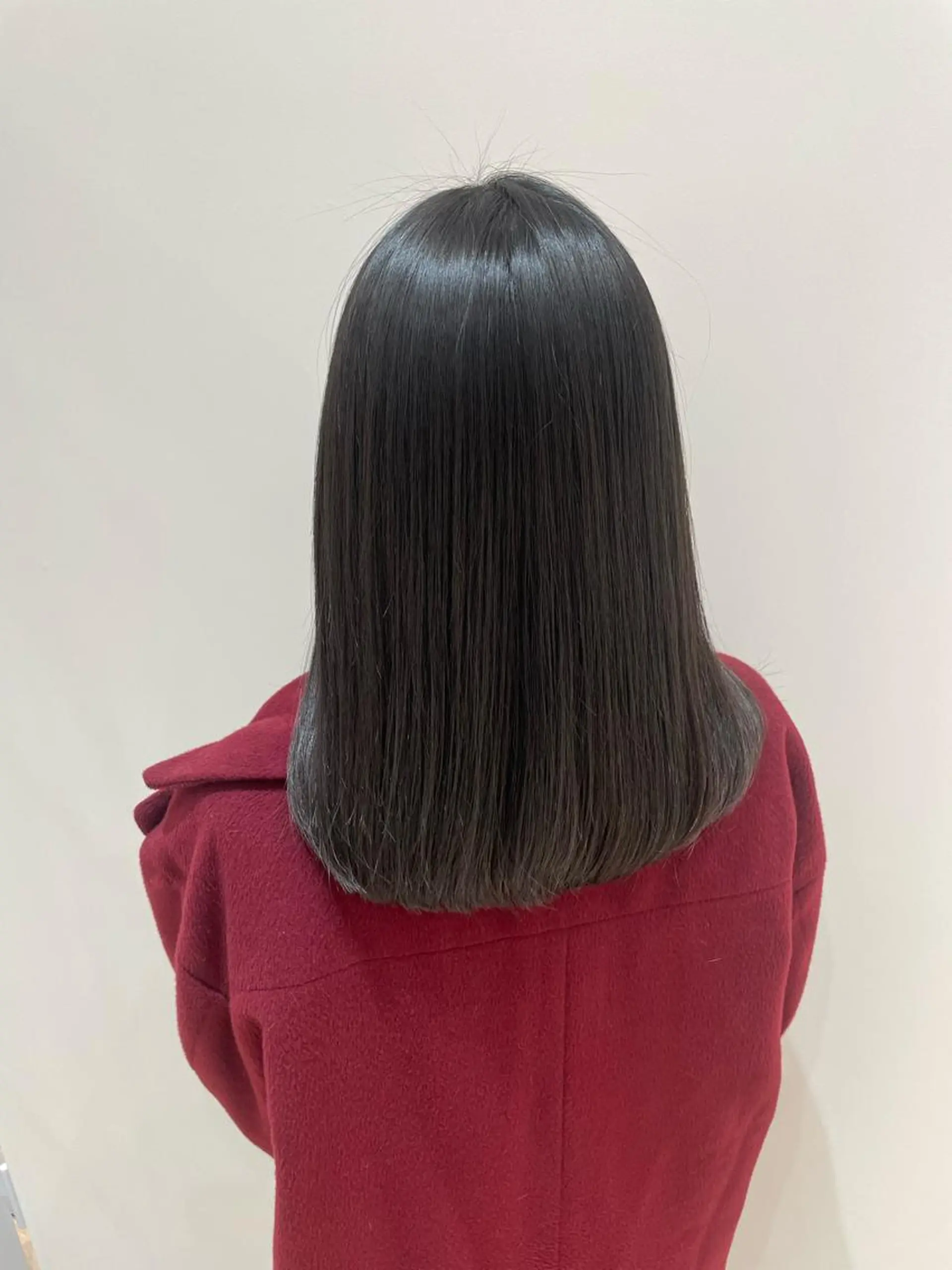 セミロング カラー 淡路上新庄/髪質改善 .艶カラー/野口春貴のヘアスタイル