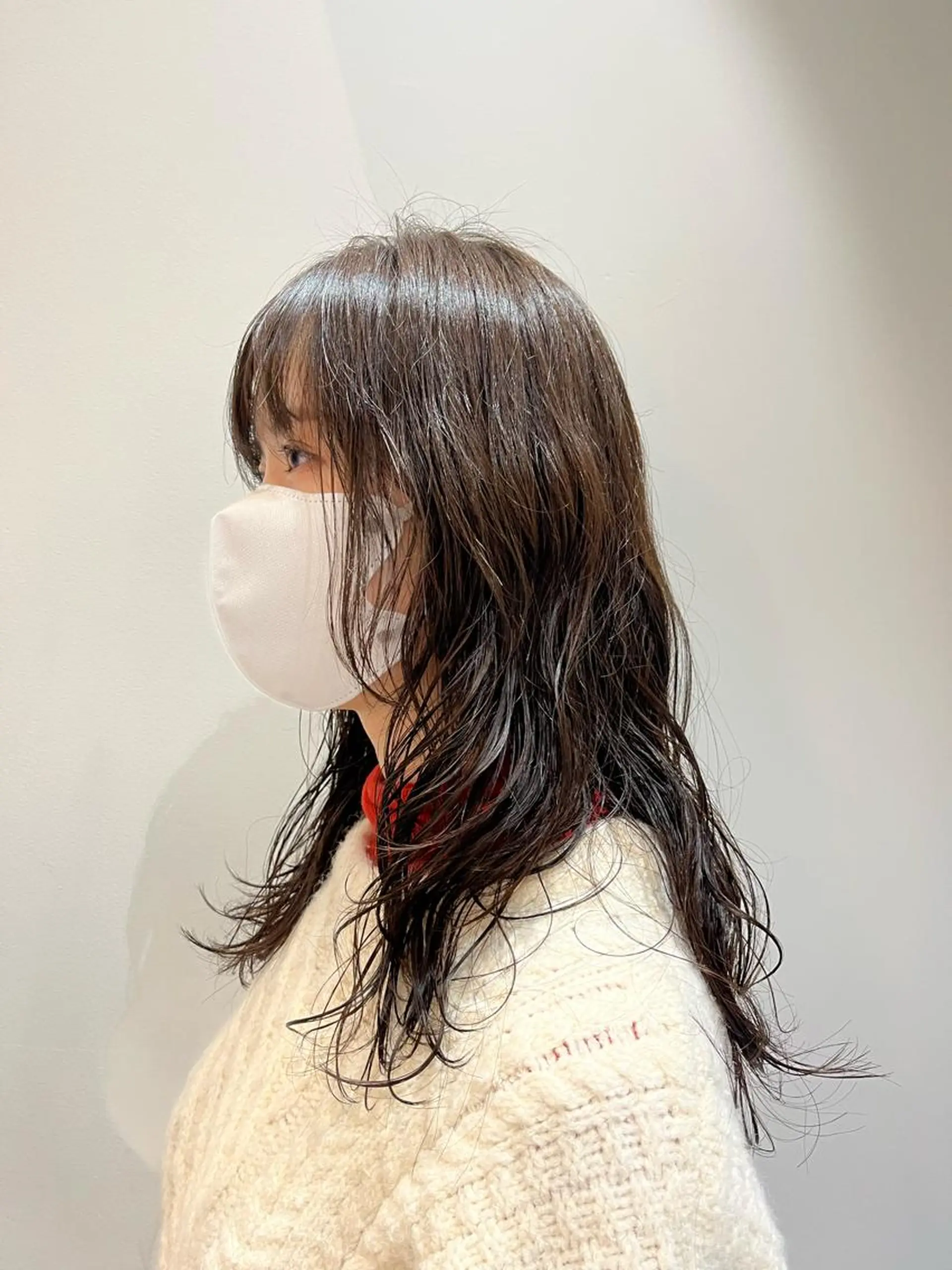 ロング パーマ 山本 佳奈のヘアスタイル