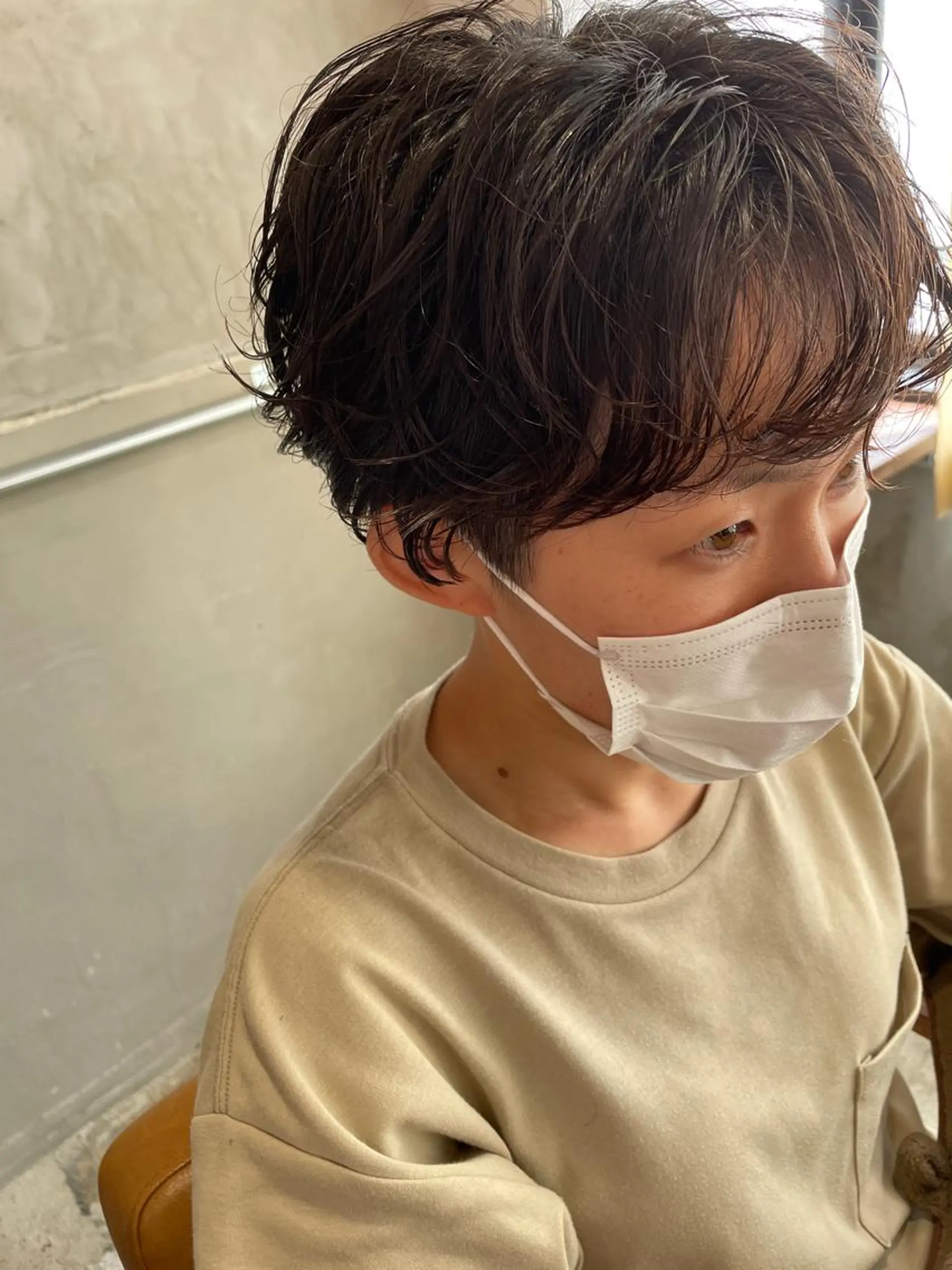 ショート カット パーマ トリートメント さの あやねのヘアスタイル