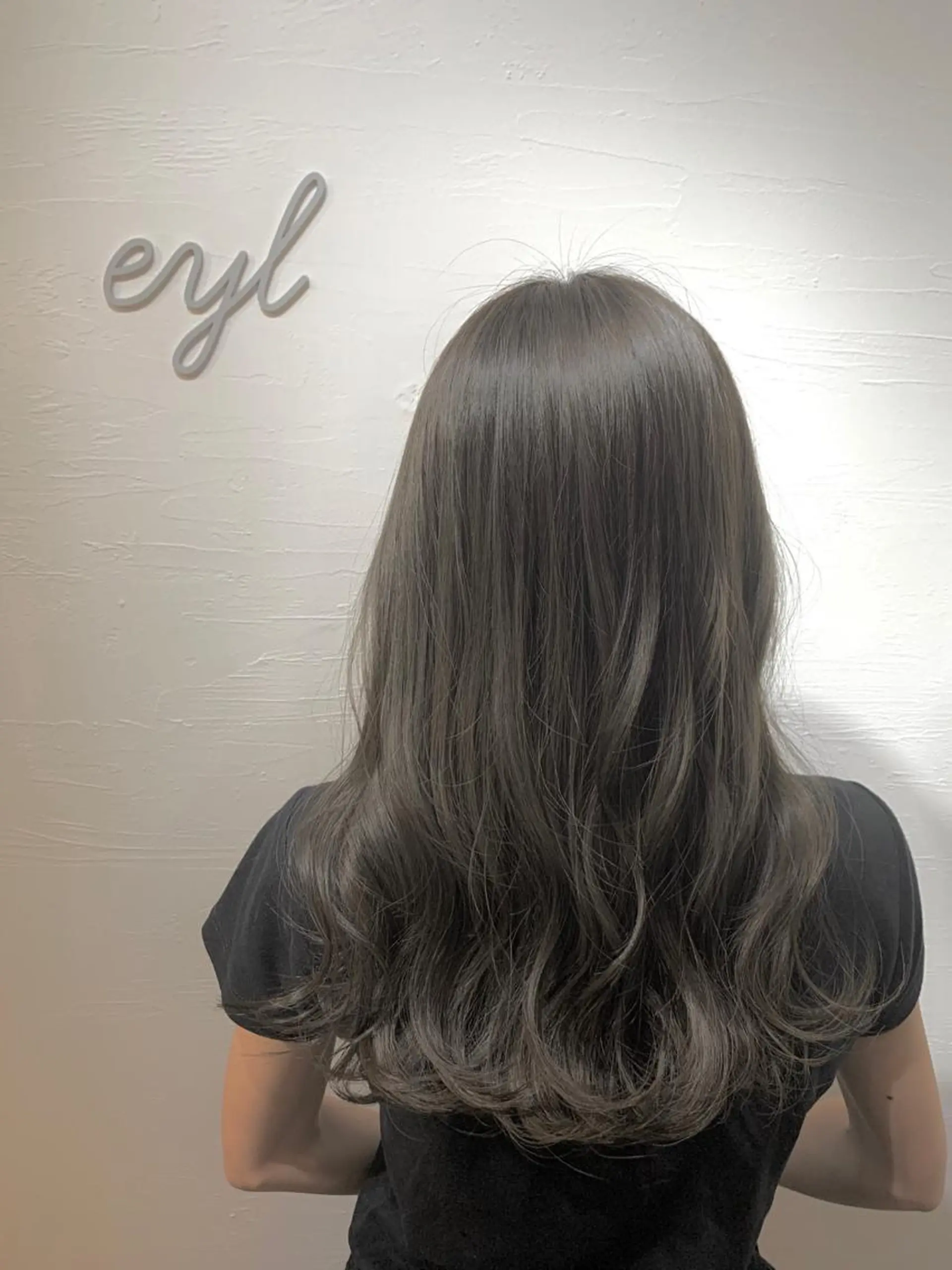 ロング カラー カット ヘアカラー トリートメント eyl〜エイル〜所属・💎赤み消しカラー 特化型デザイナー💎のヘアスタイル