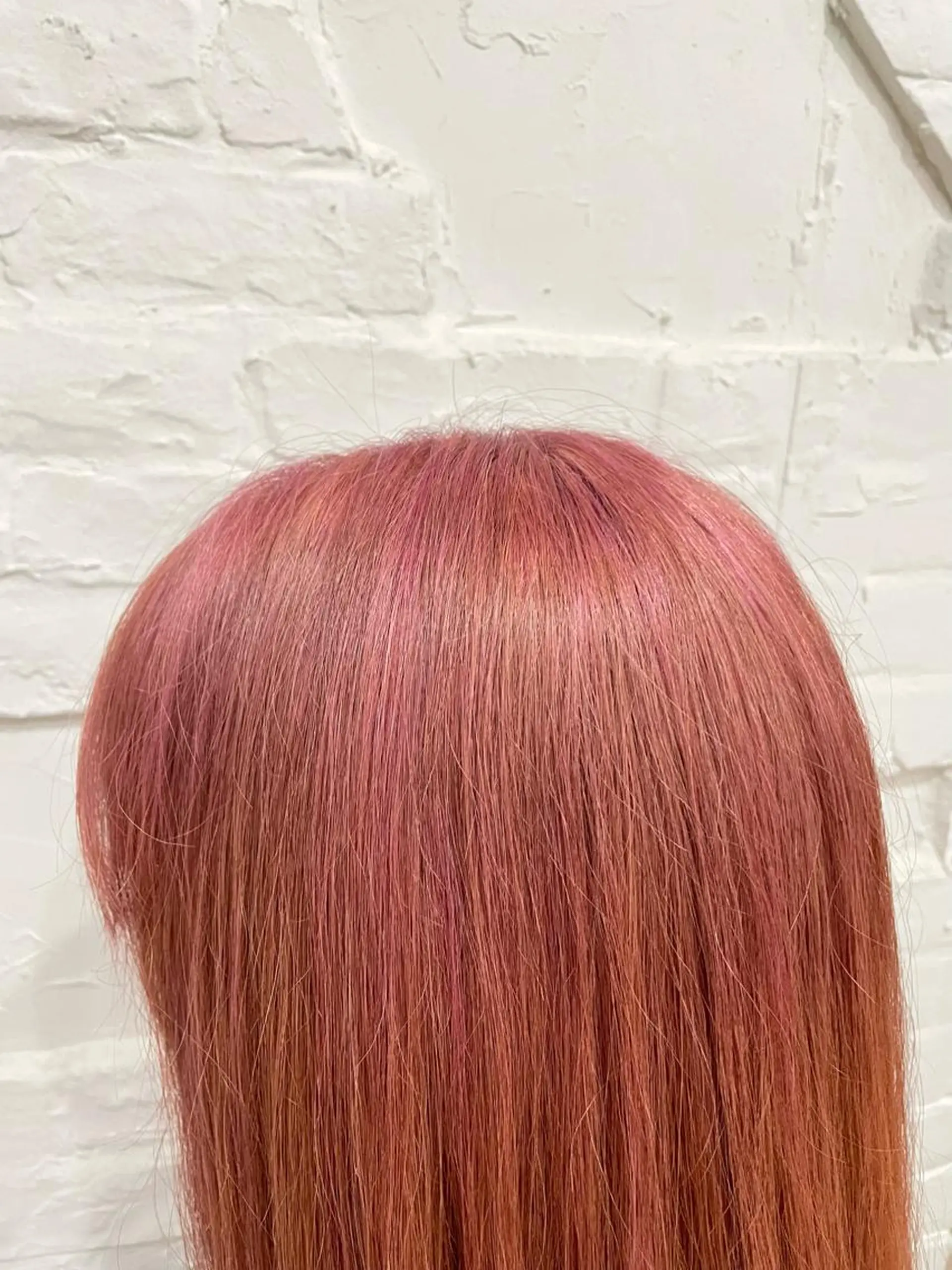 ロング カラー ヘアカラー 【ピンク/韓国ヘア/ ヘアセット】亜海のヘアスタイル