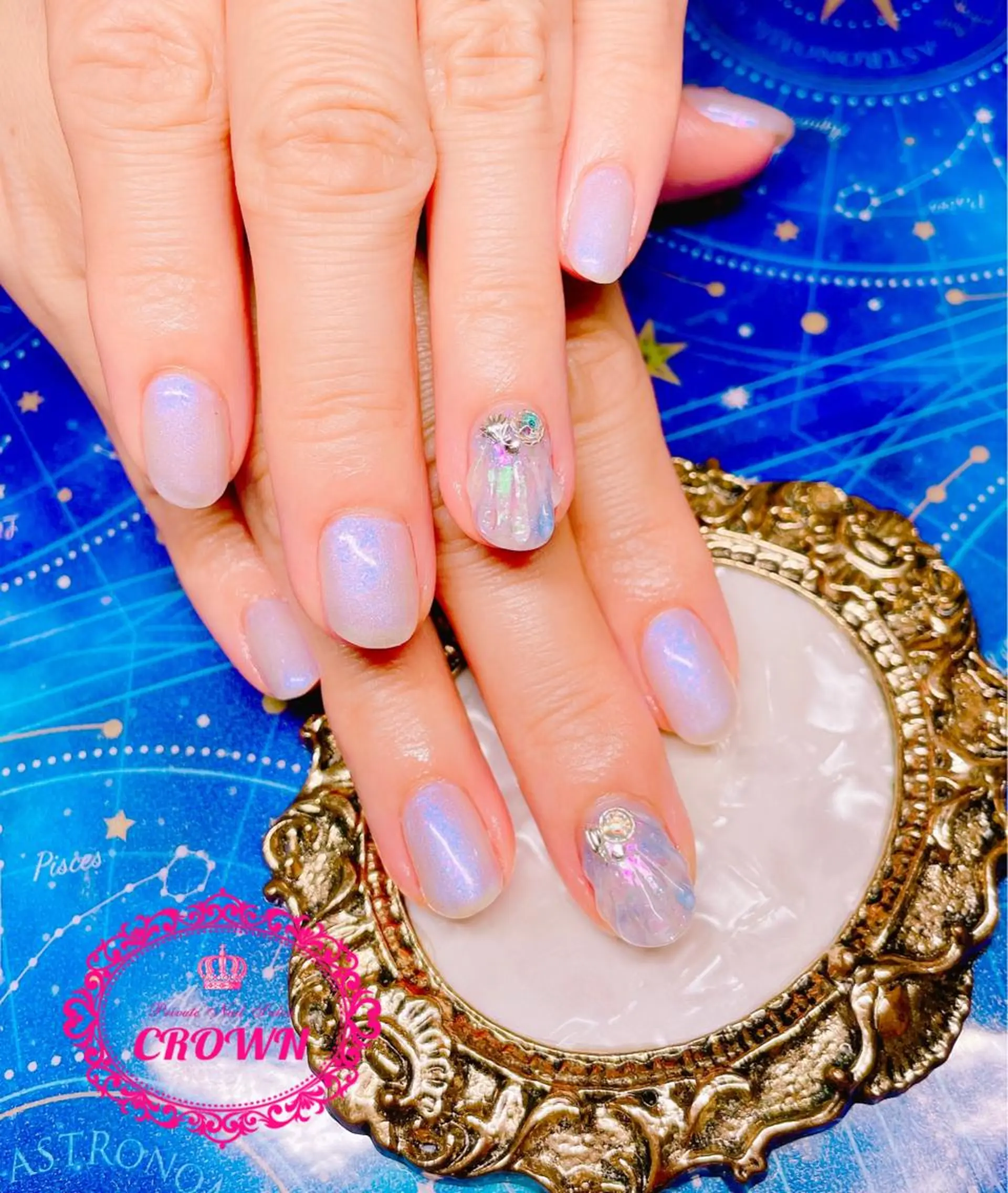 ネイル ハンドネイル CROWN プライベートサロンのネイルデザイン
