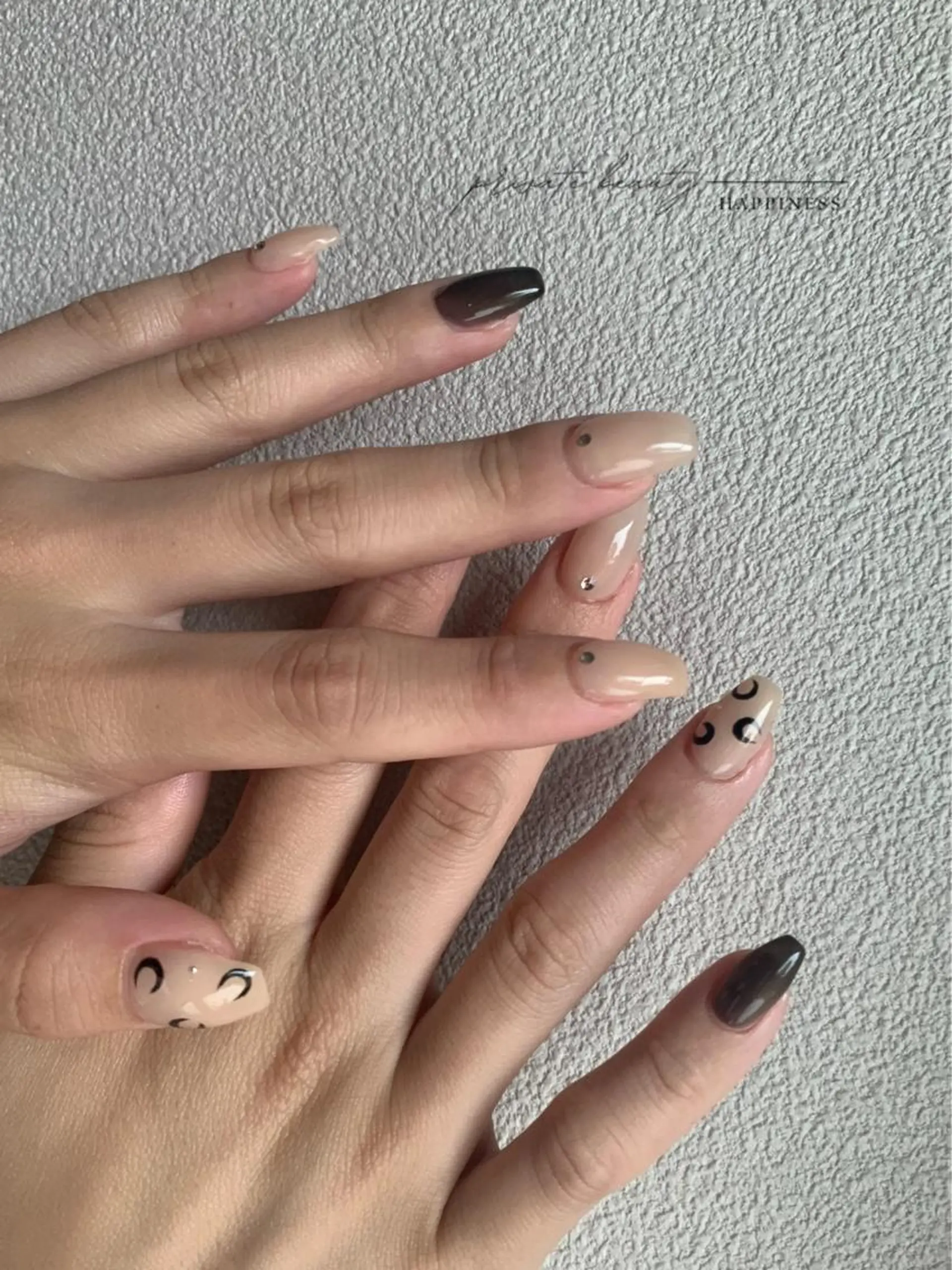 ネイル スカルプネイル happiness nailのネイルデザイン