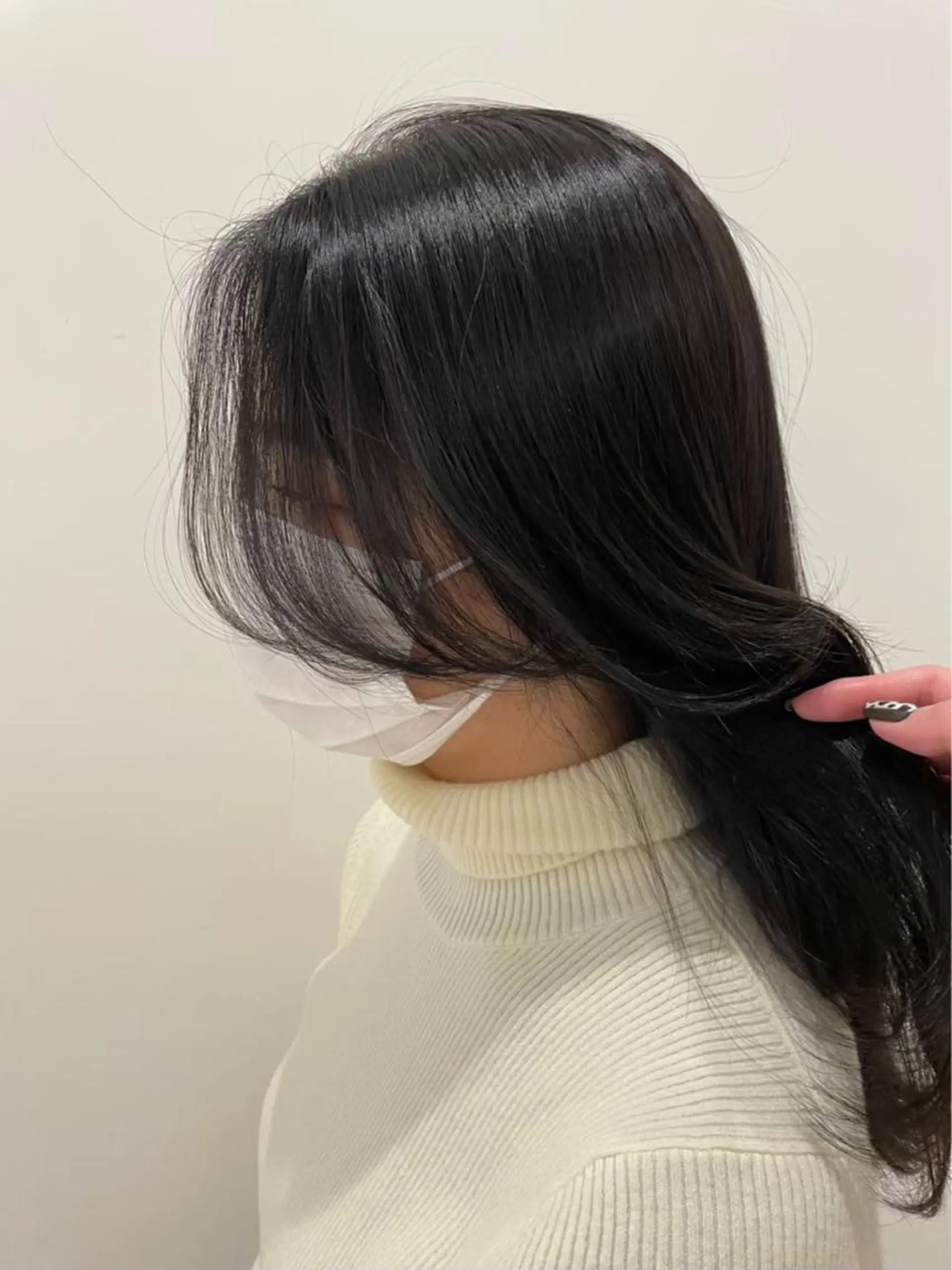 ロング 河内 大慎のヘアスタイル