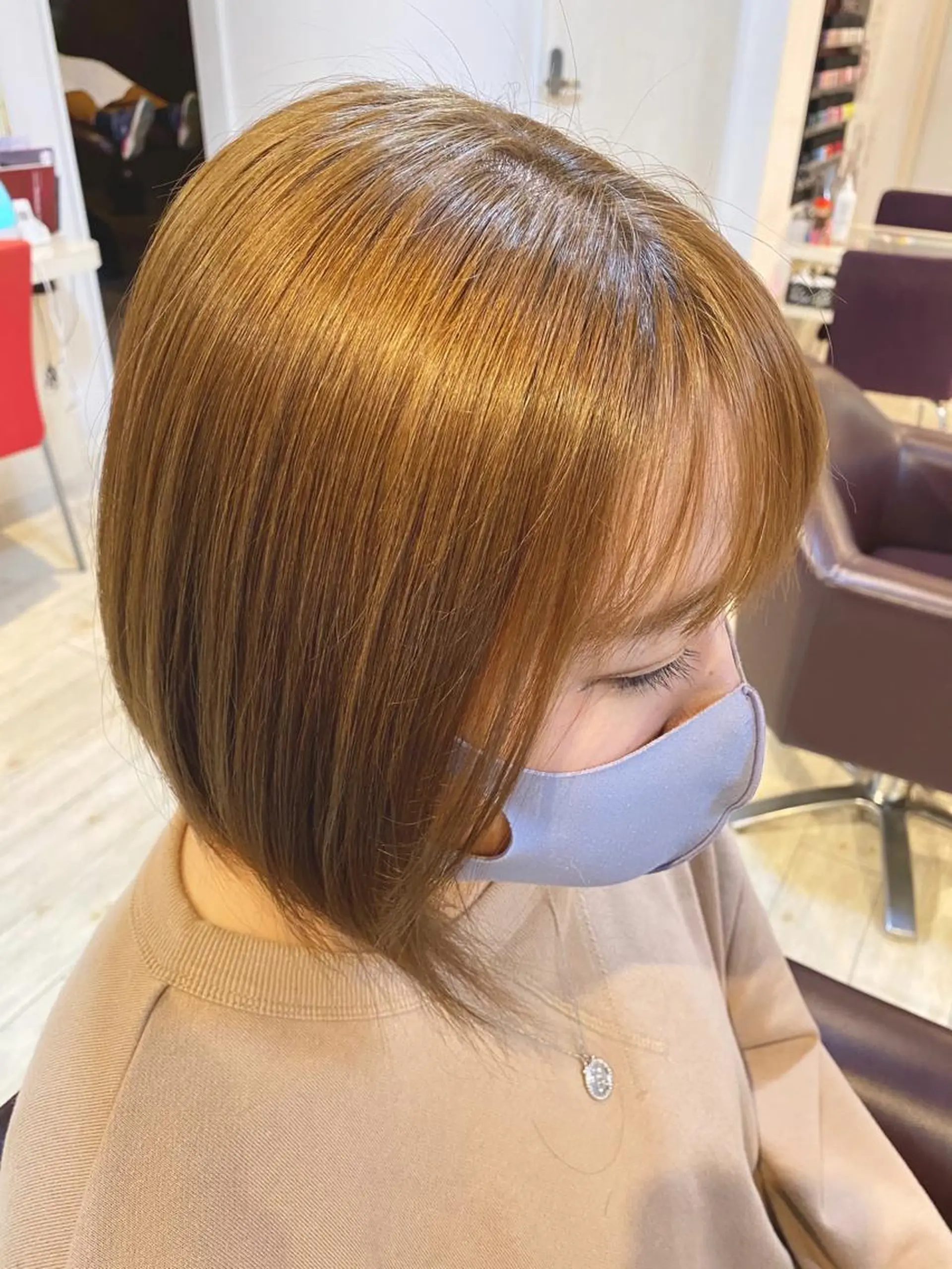 ショート カラー ブリーチ ブリーチなしカラー Rol By apollo所属・🦋ハイトーン🦋 MAYURI🌺のヘアスタイル