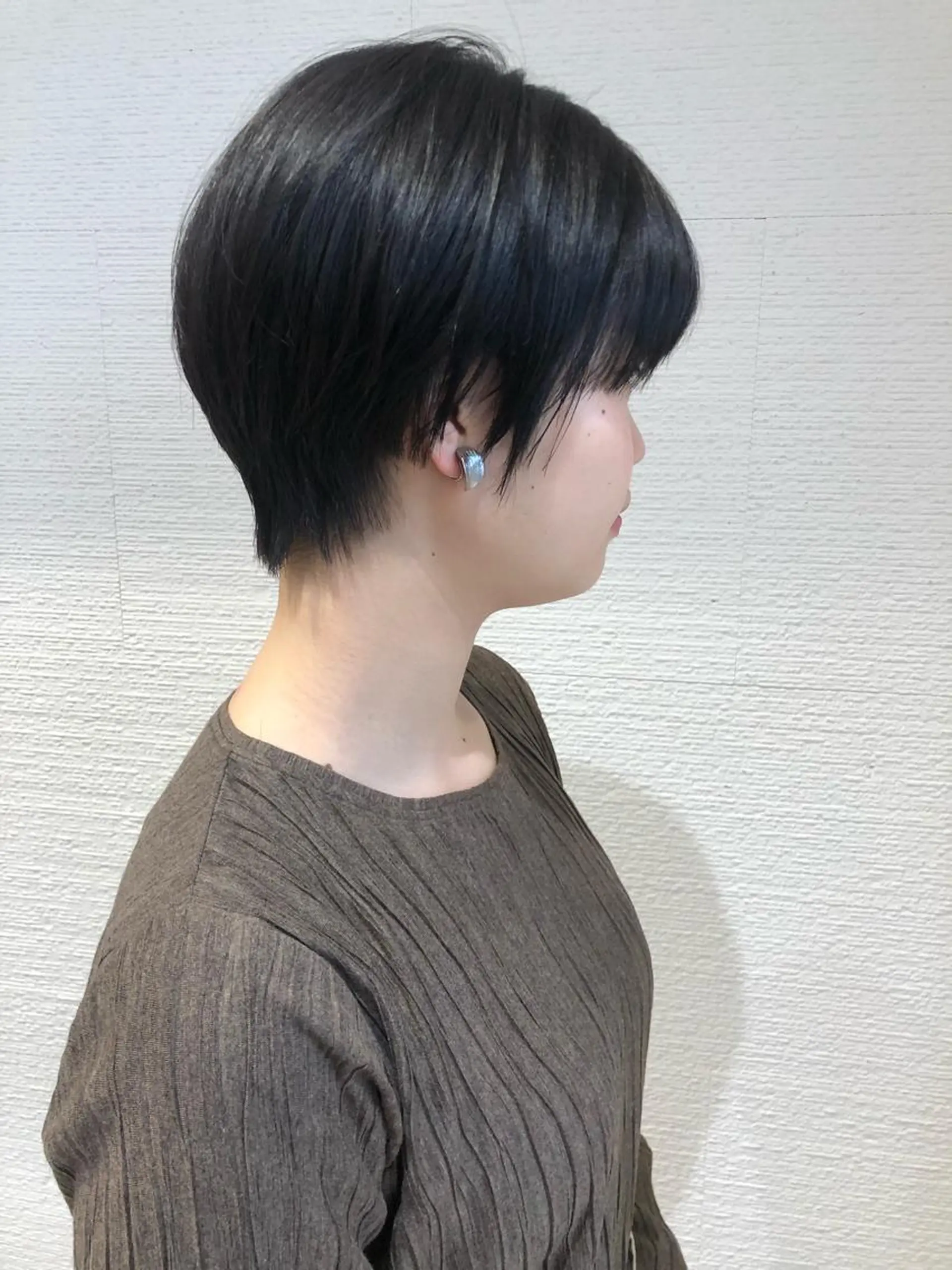 ショート ショート/ボブ/ 白髪ぼかし/しんやのヘアスタイル