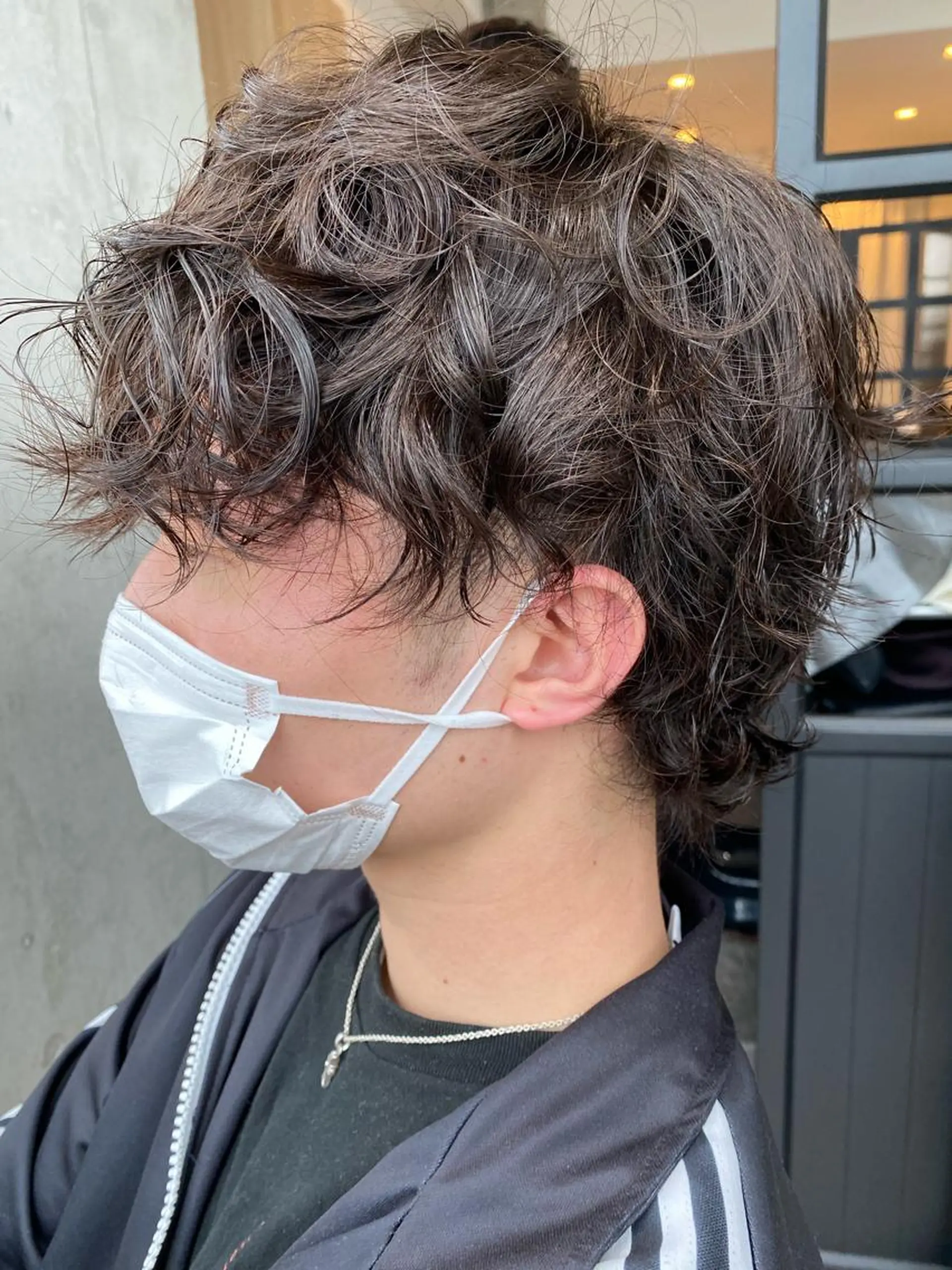 ミディアム パーマ メンズ カット パーマ トリートメント Dxxxx III所属・女性目線の大人 メンズ*Ayakaのヘアスタイル