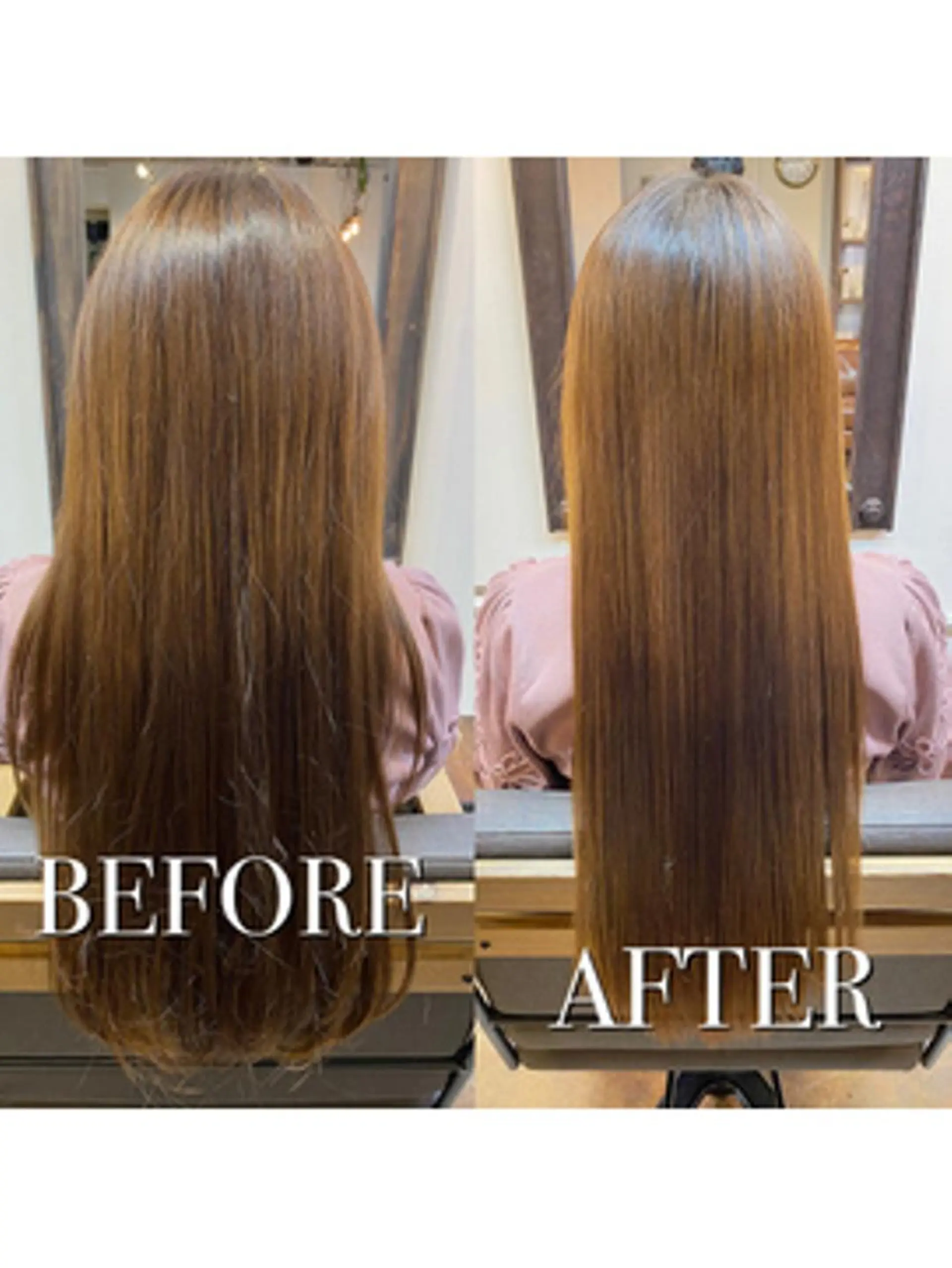 ロング 美髪矯正 蓮のヘアスタイル