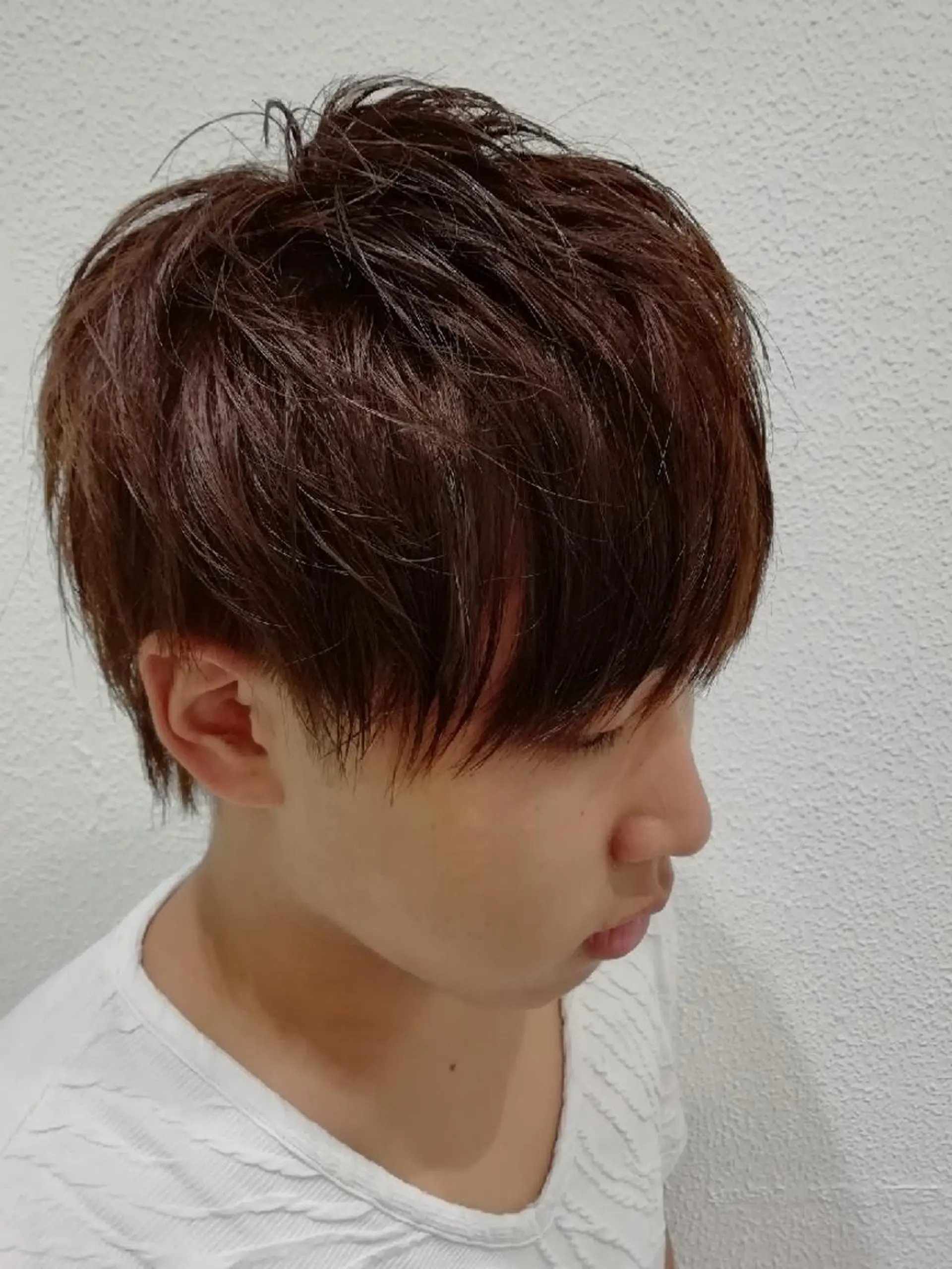 メンズ カラー ミディアム Ash 店長 木村 和人のヘアスタイル