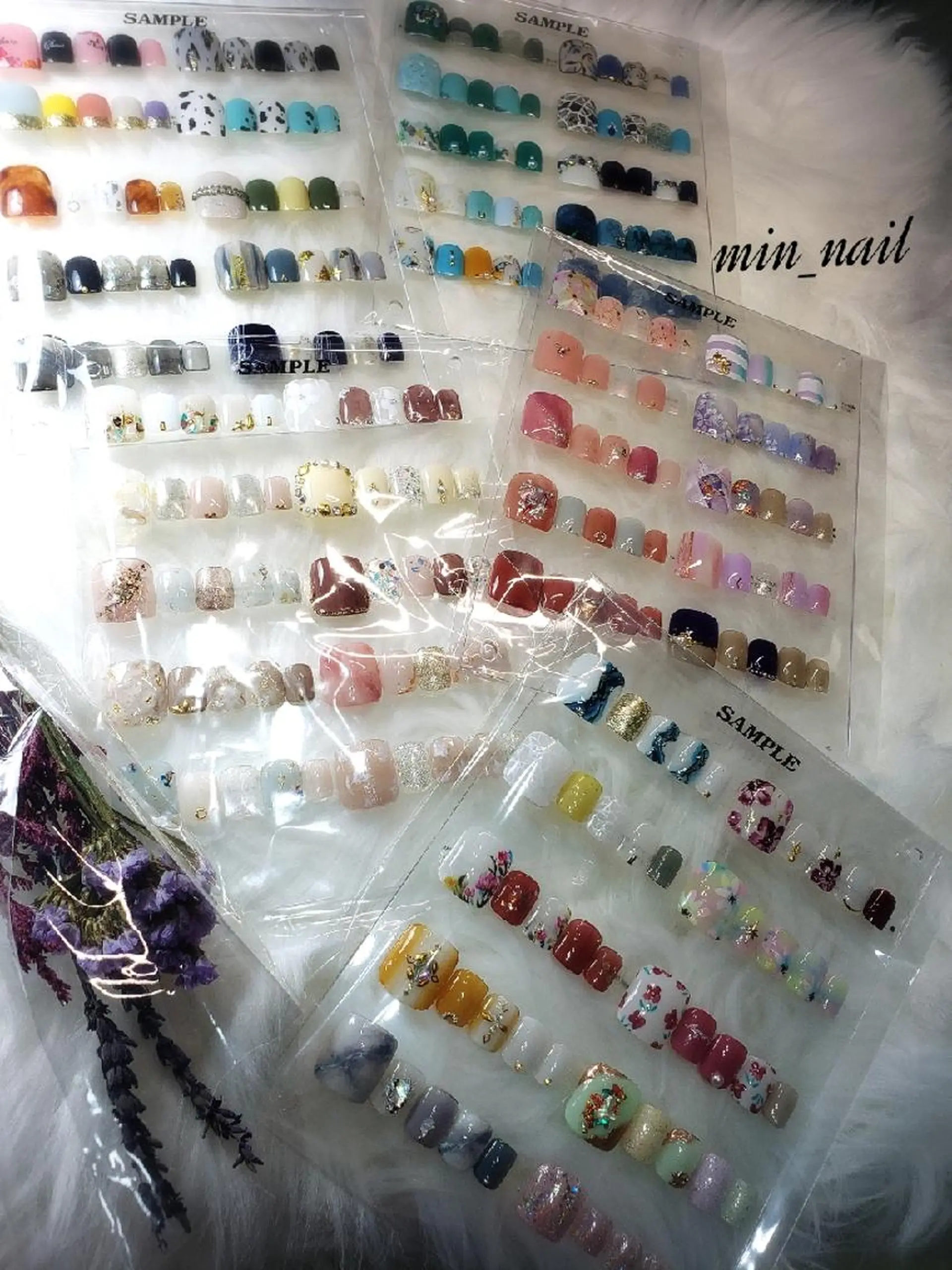 ネイル フットネイル フットネイル プライベートサロン lienのネイルデザイン