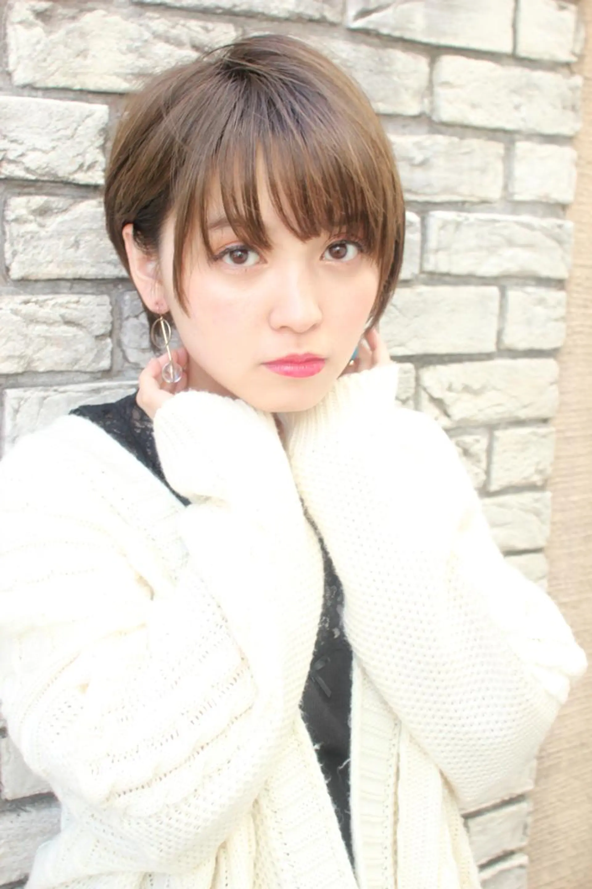 ショート 羽田 ひろむのヘアスタイル