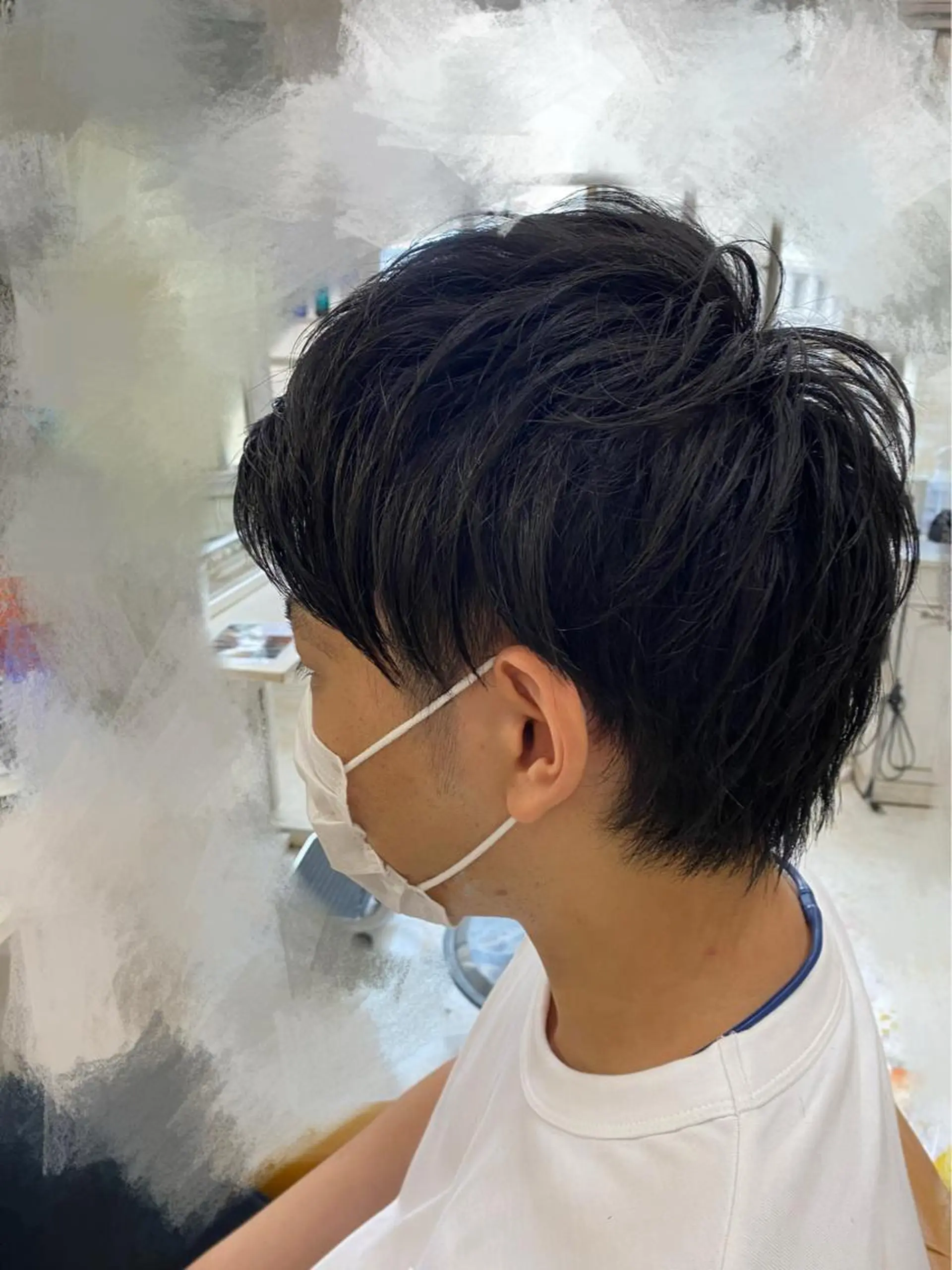 ショート メンズ カット ヘッドスパ ♡オシャ髪♡AI ✂️newi町田のヘアスタイル