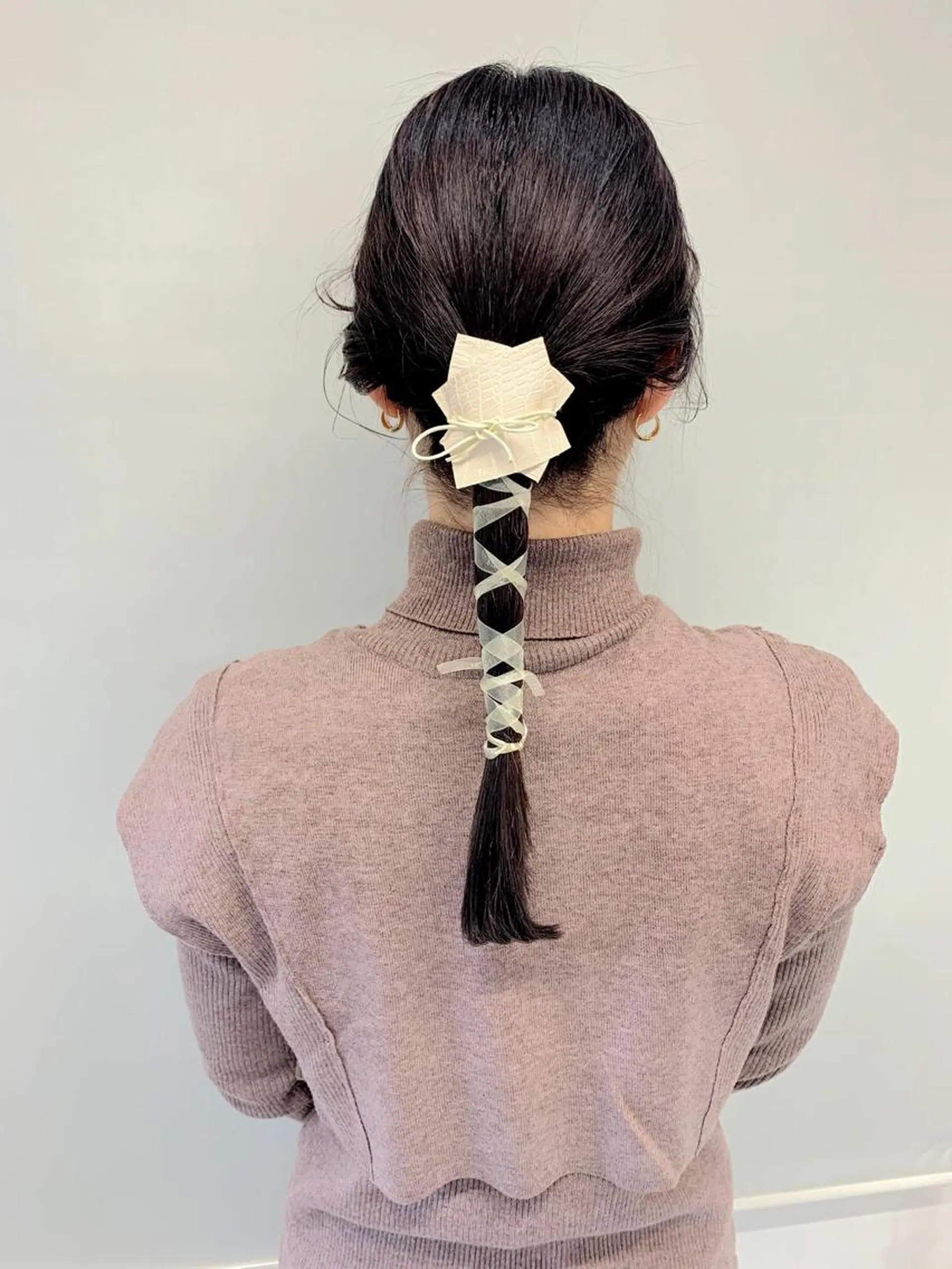 ミディアム カラー ヘアセット MARU レイヤー/パーマのヘアスタイル