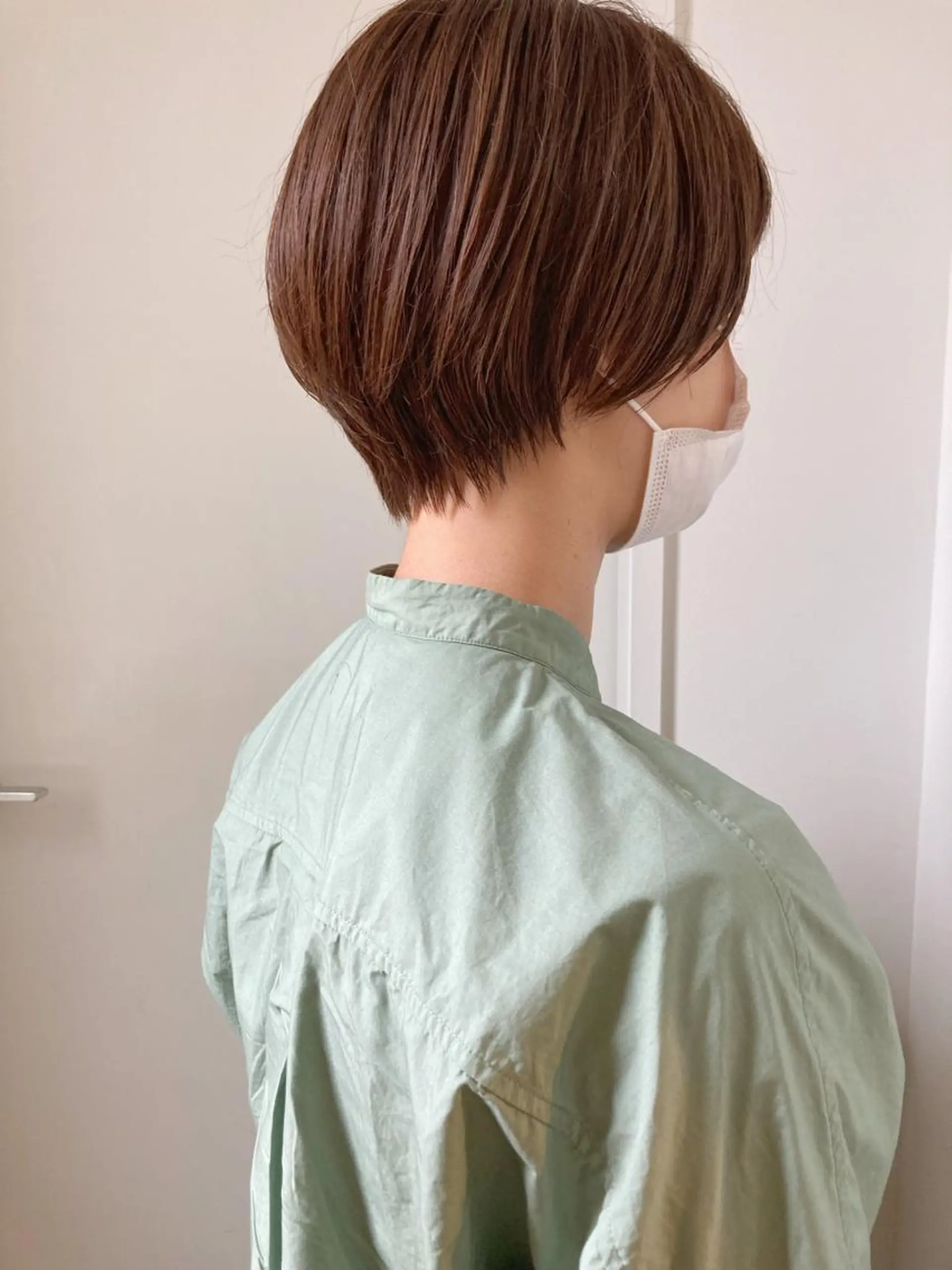 ショート カラー ハイライトカラー ハイライト カット ヘアカラー 小木曽智美 /ボブ/ショートのヘアスタイル