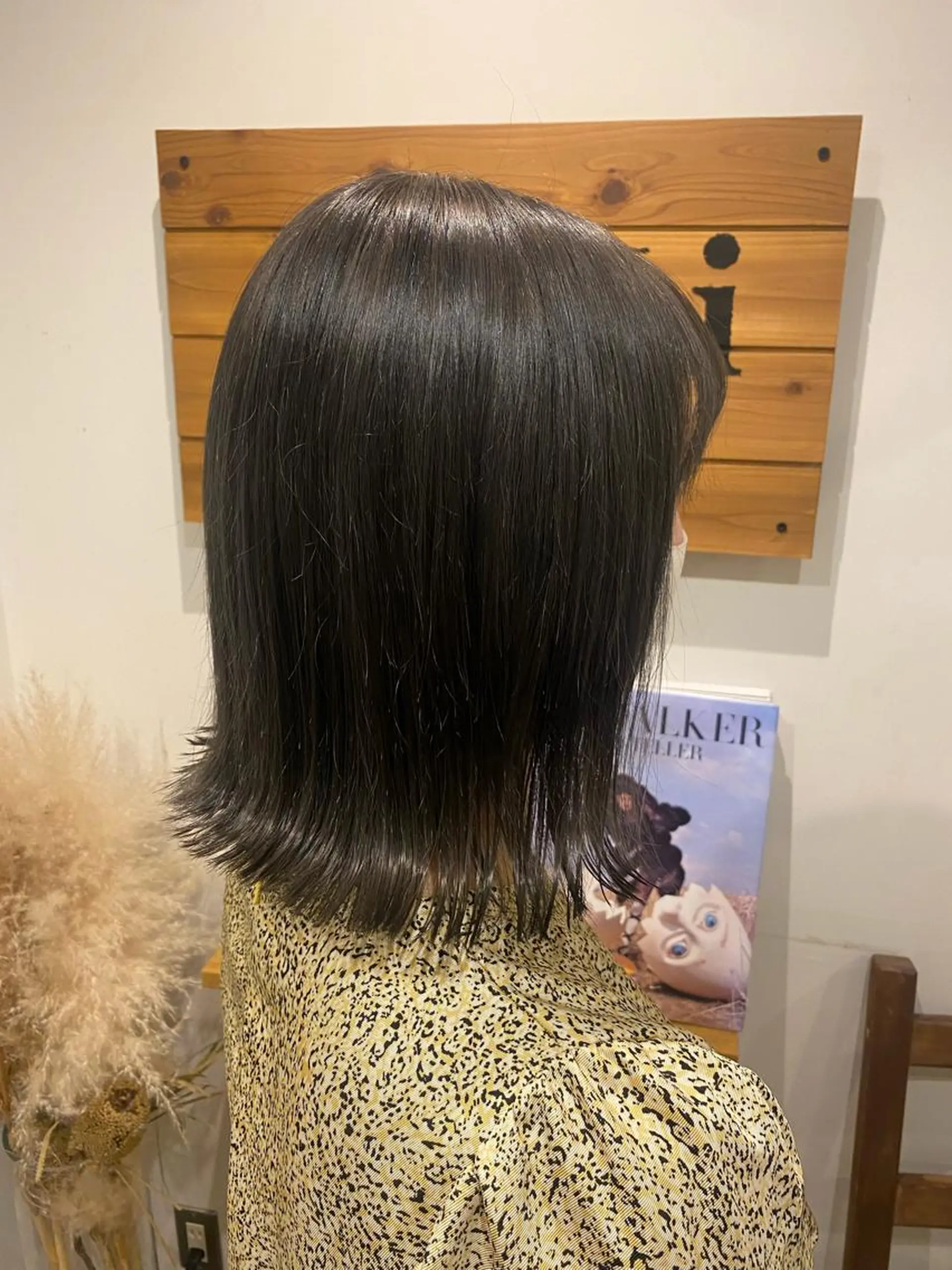 カラー グレージュ オリーブグレージュ オリーブグレー china/ボブ /ブリーチカラーのヘアスタイル