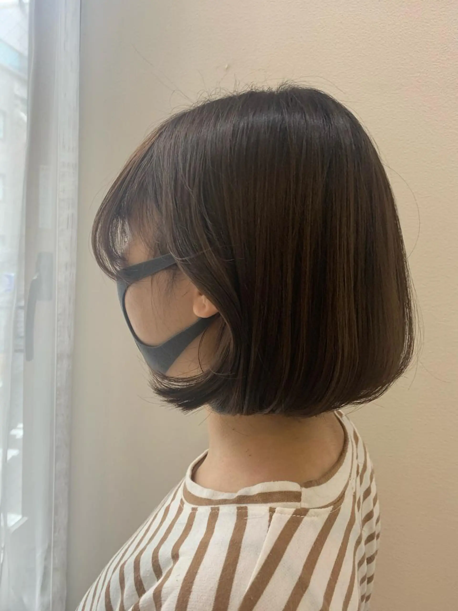 ミディアム カラー グレージュ 現地韓国ヘア🇰🇷 Chisaki치사키のヘアスタイル