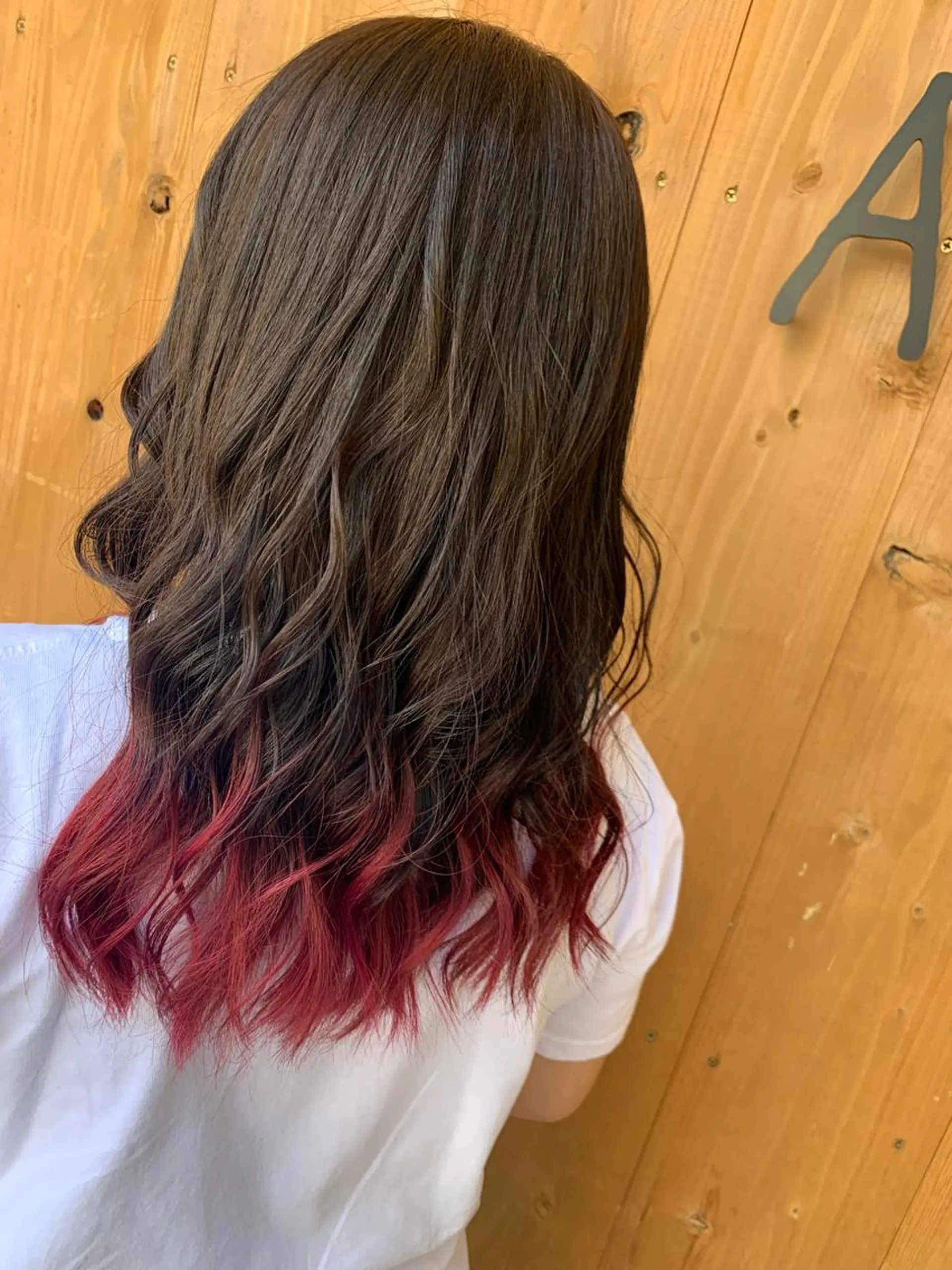 ロング カラー カット ヘアカラー yamauchi mikuのヘアスタイル