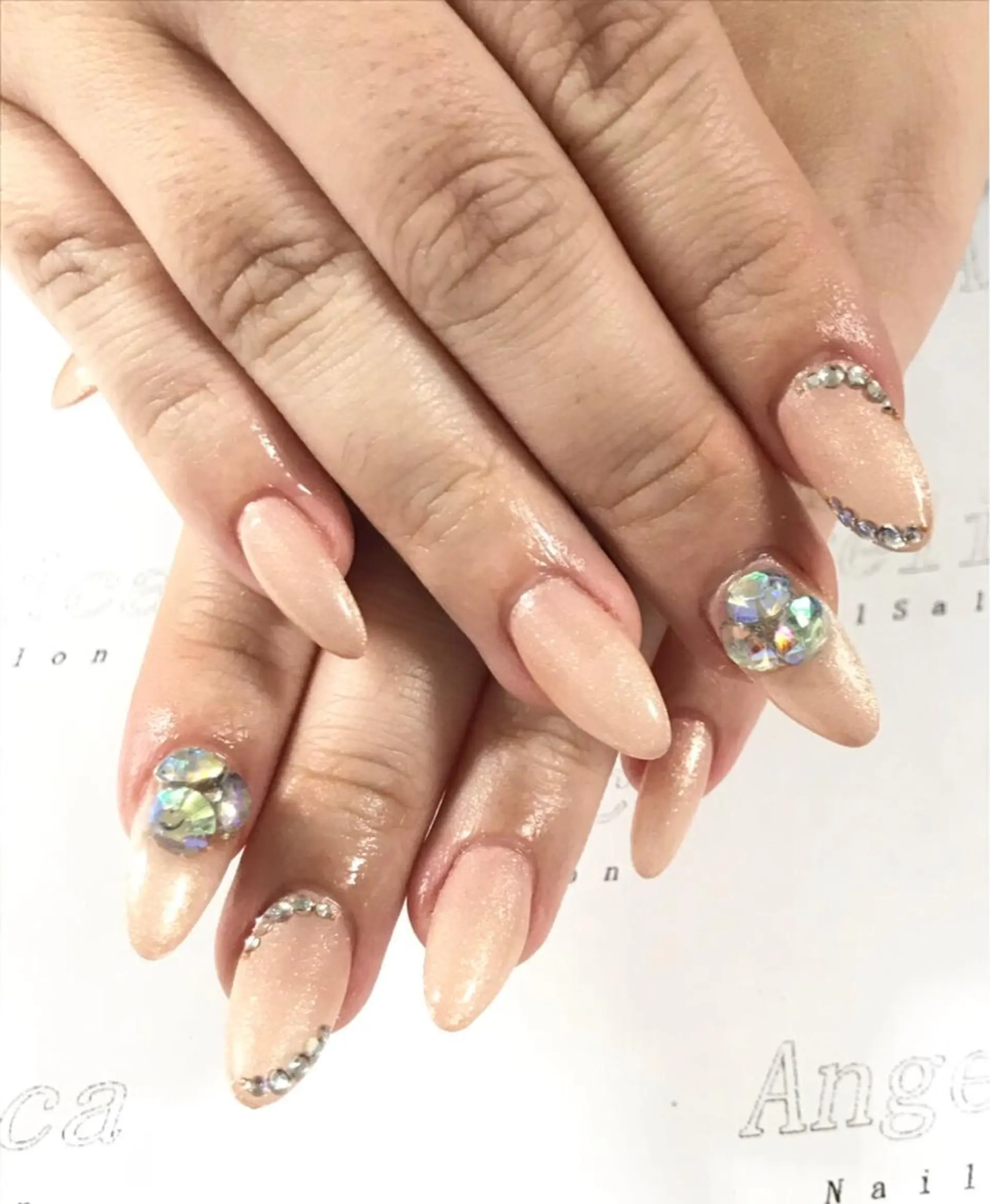ネイル ハンドネイル Angelica ネイリストのネイルデザイン
