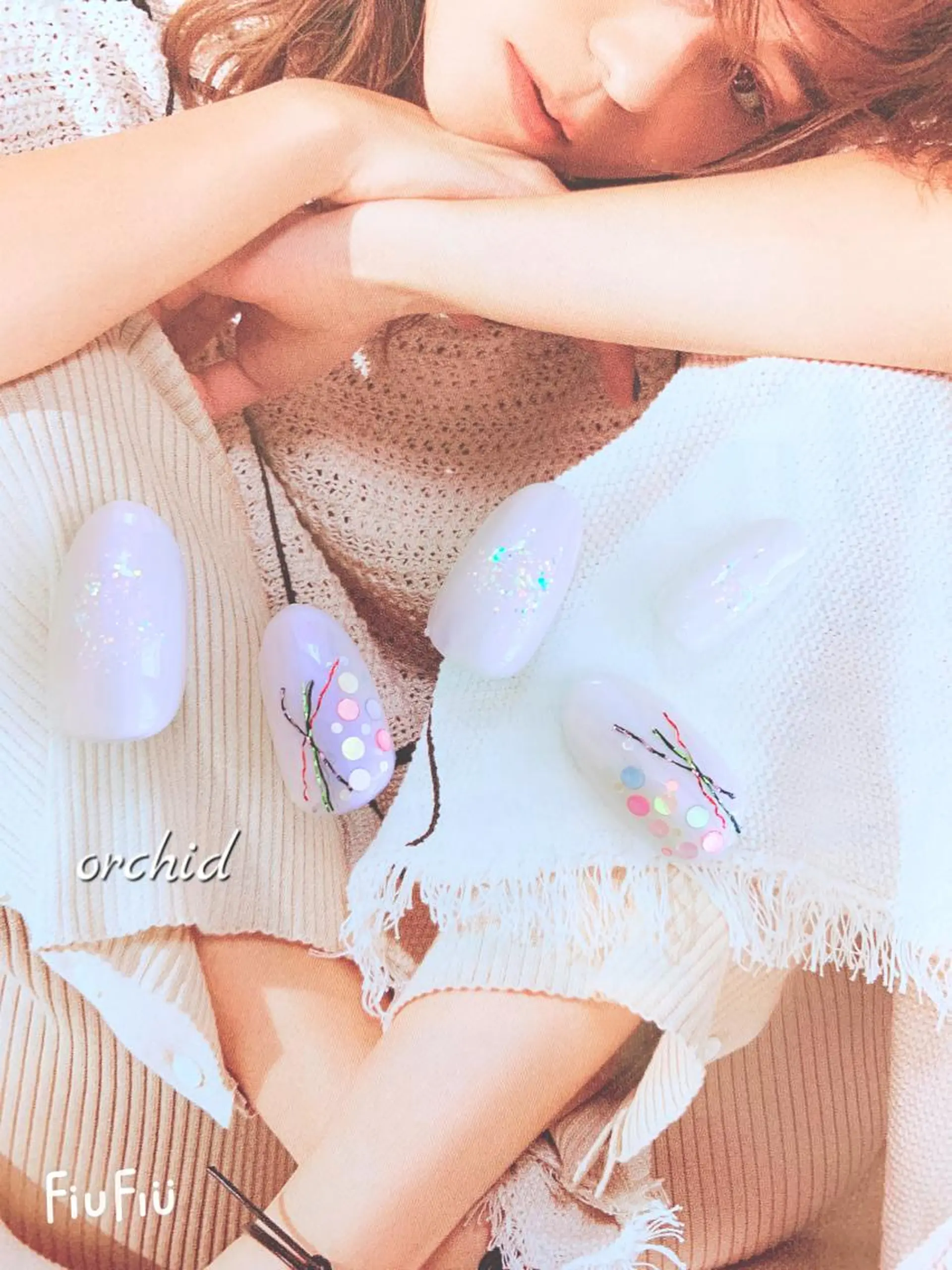 ネイル orchid ♡オーキッドのネイルデザイン