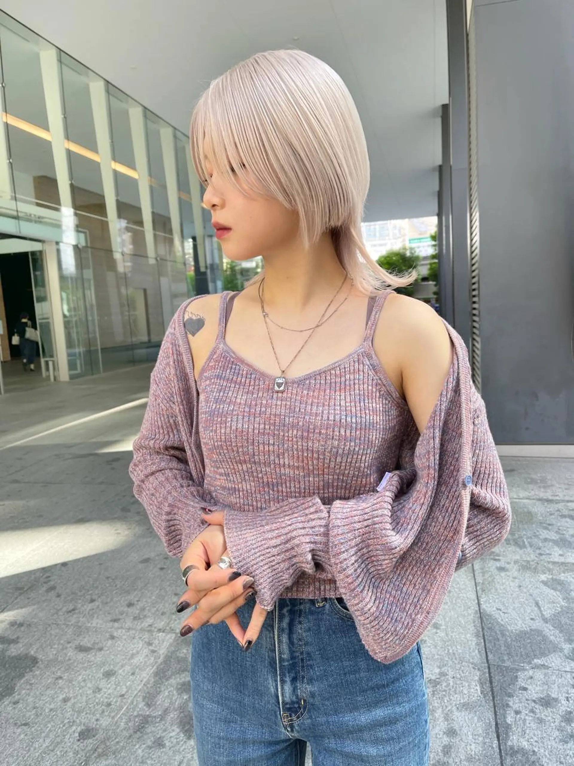 ショート ヘアカラー SALOWIN梅田茶屋町North店所属・福山 晴香のヘアスタイル