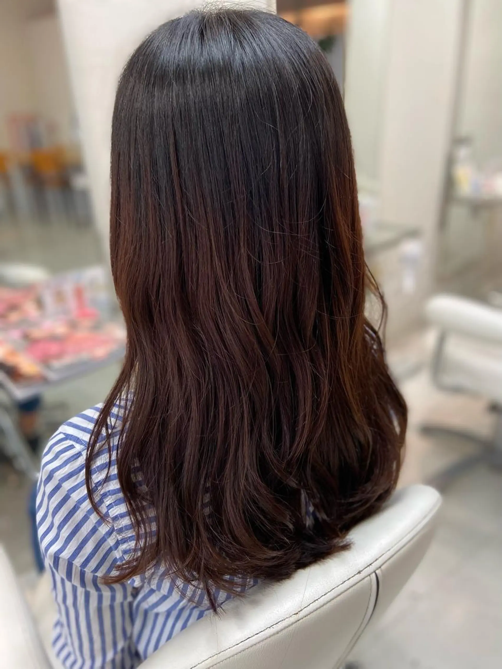 ロング カット トリートメント 菊地 美憂のヘアスタイル