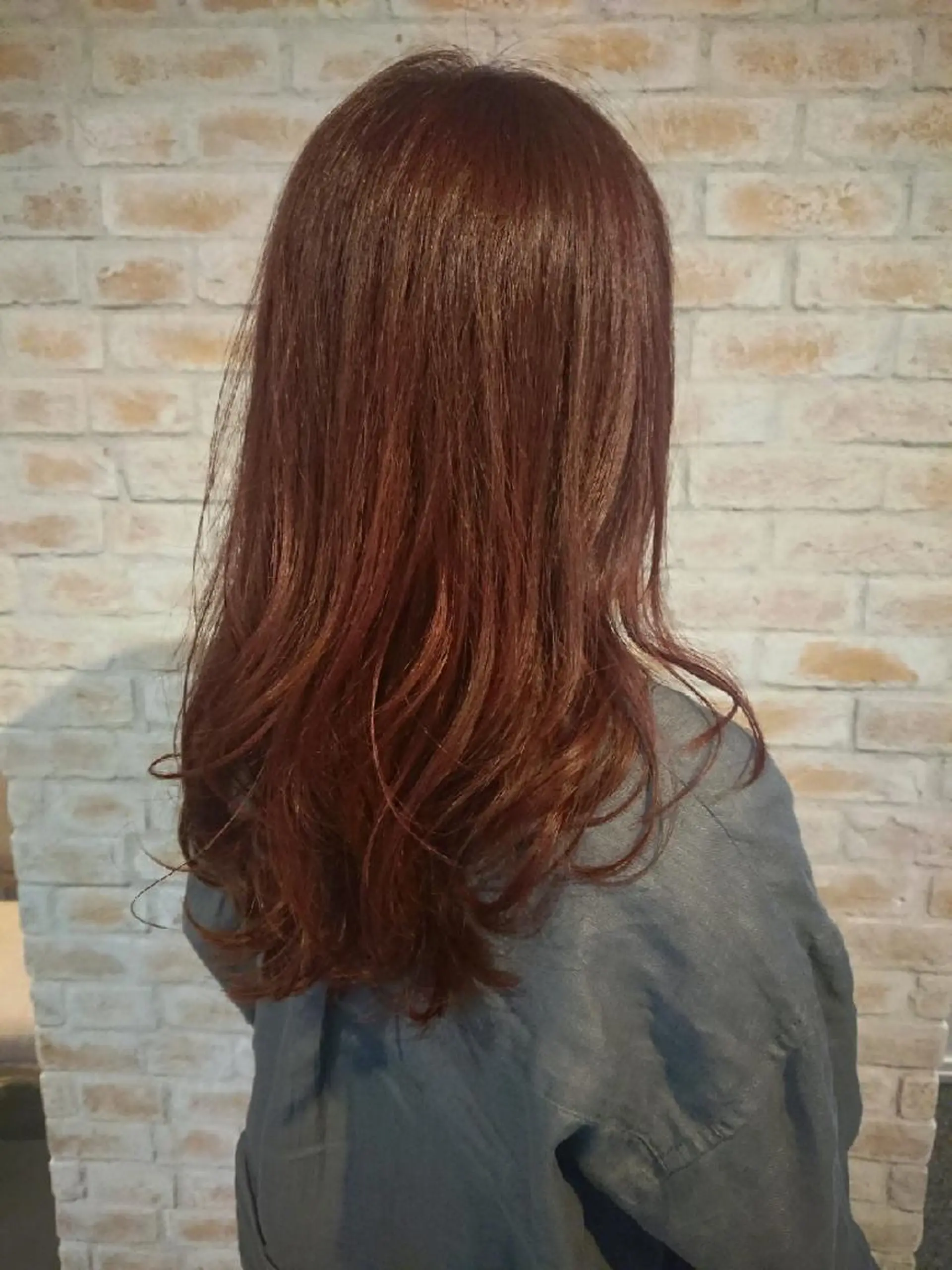 ロング カラー 赤松 摩美のヘアスタイル